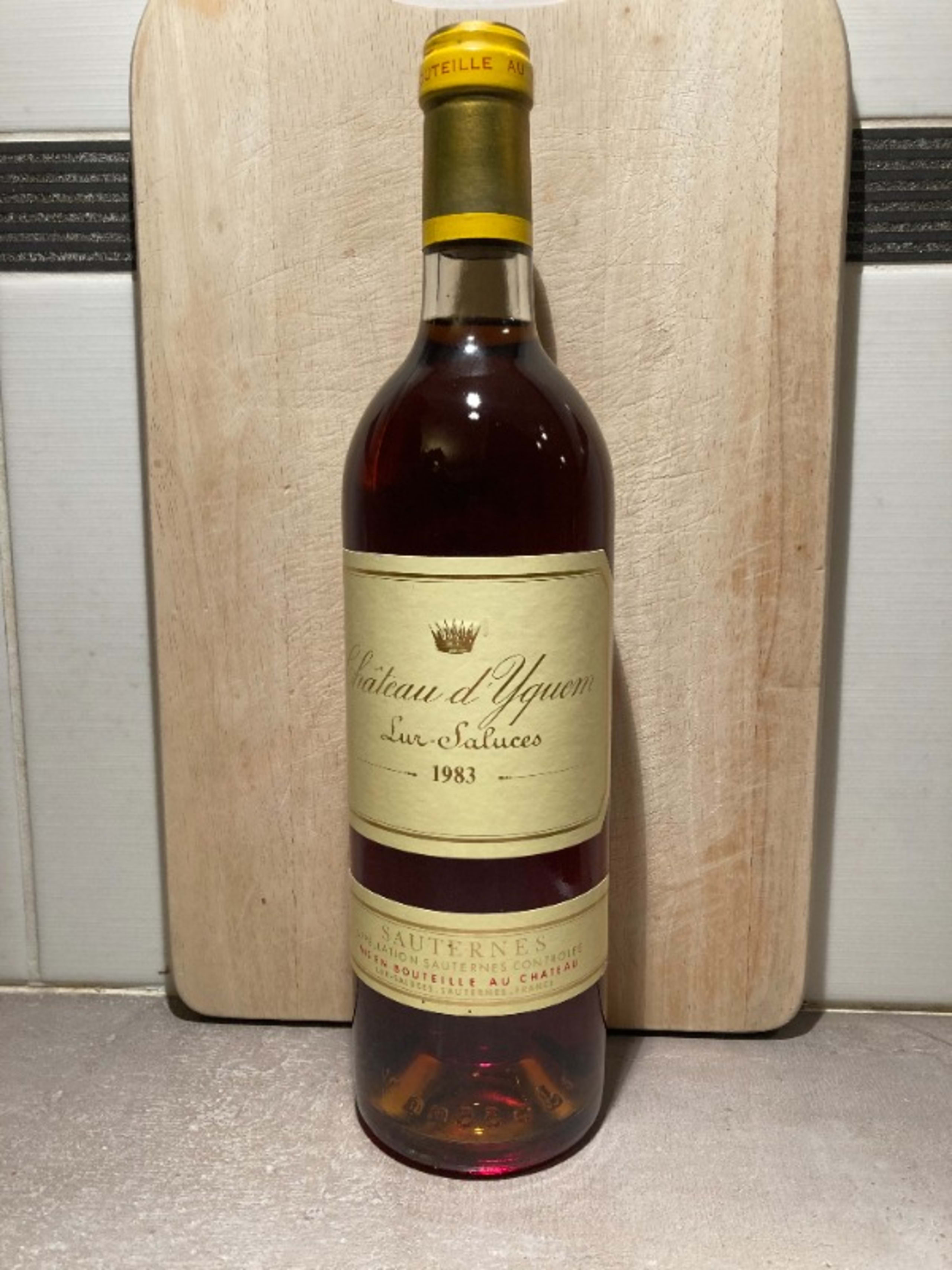 Château d'Yquem, Sauternes, 1983
