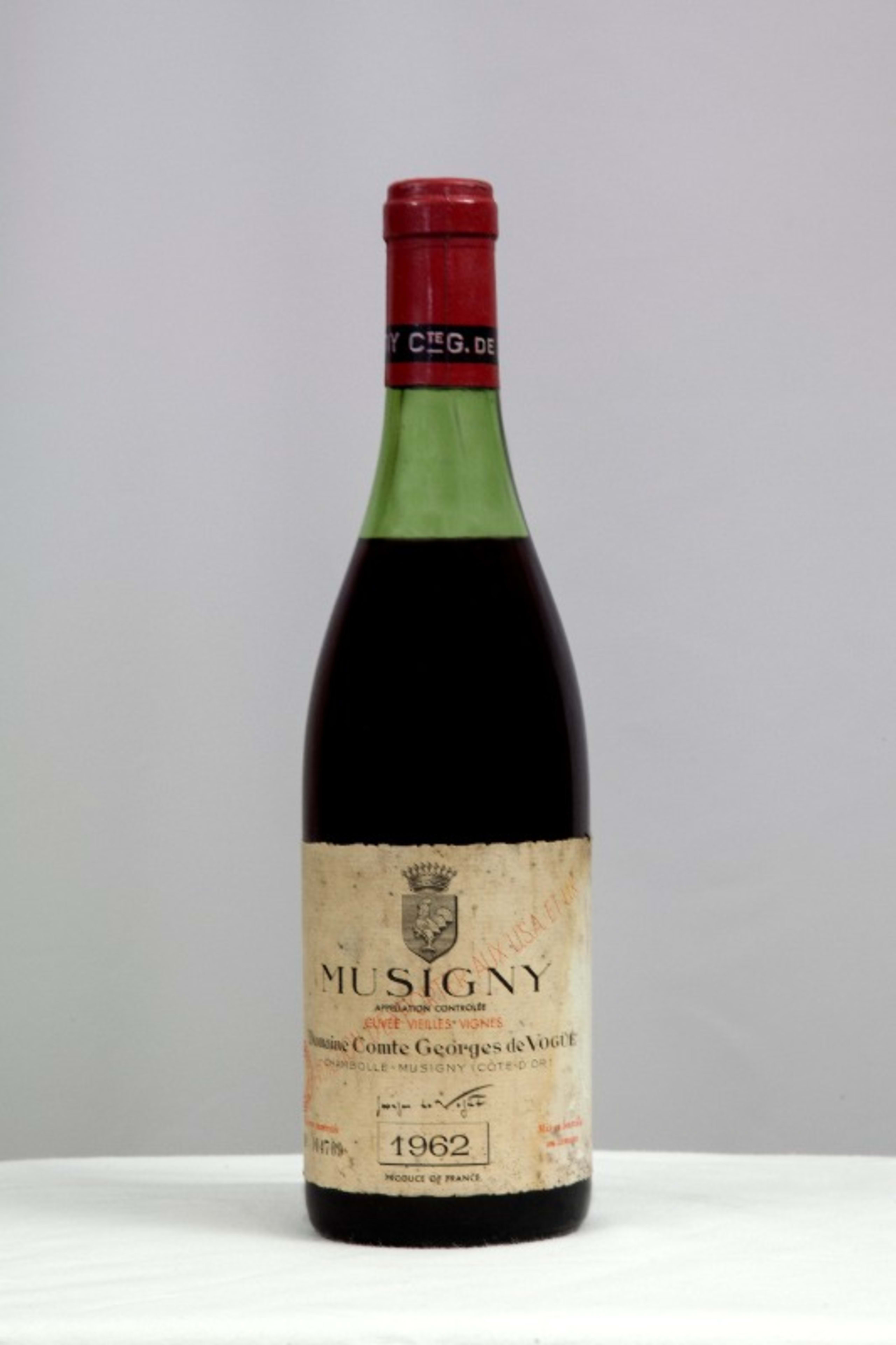 Musigny, Vieilles vignes, Comte Georges de Vogüé, 1962