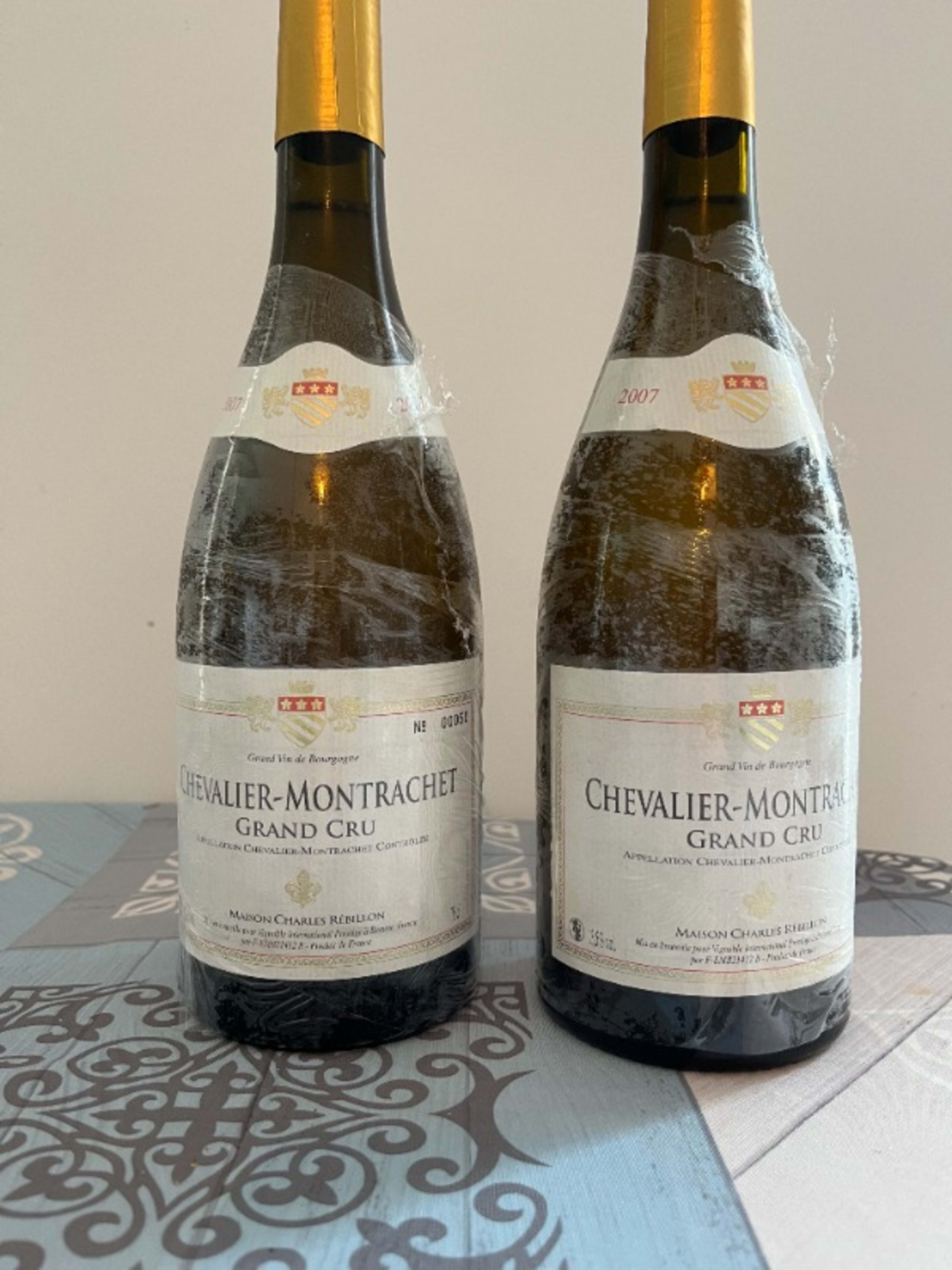 2 x Chevalier-Montrachet, Grand Cru, Maison Charles Rebillon, 2007
