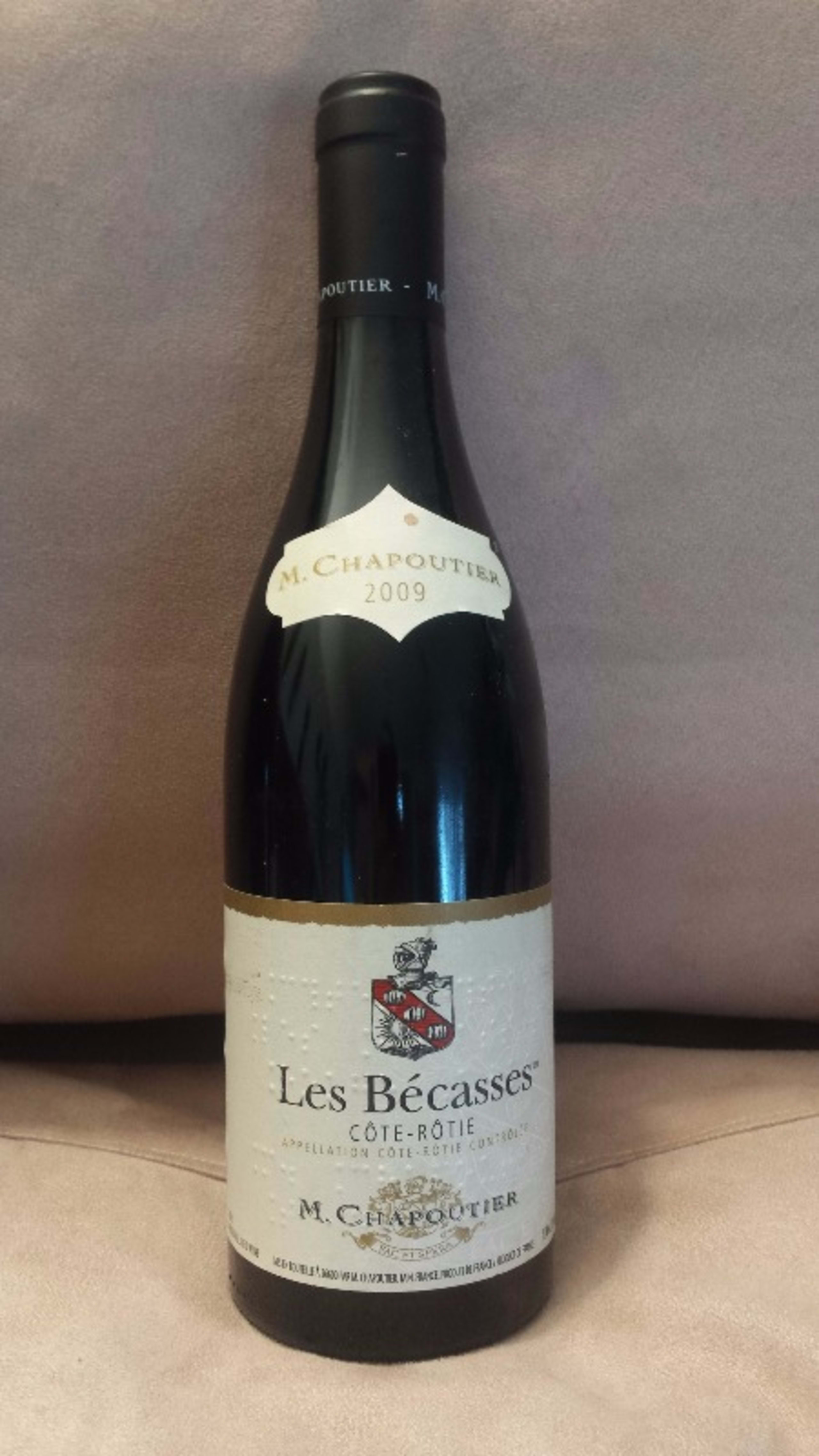 Les Bécasses, Côte-Rôtie, Domaine Chapoutier, 2009