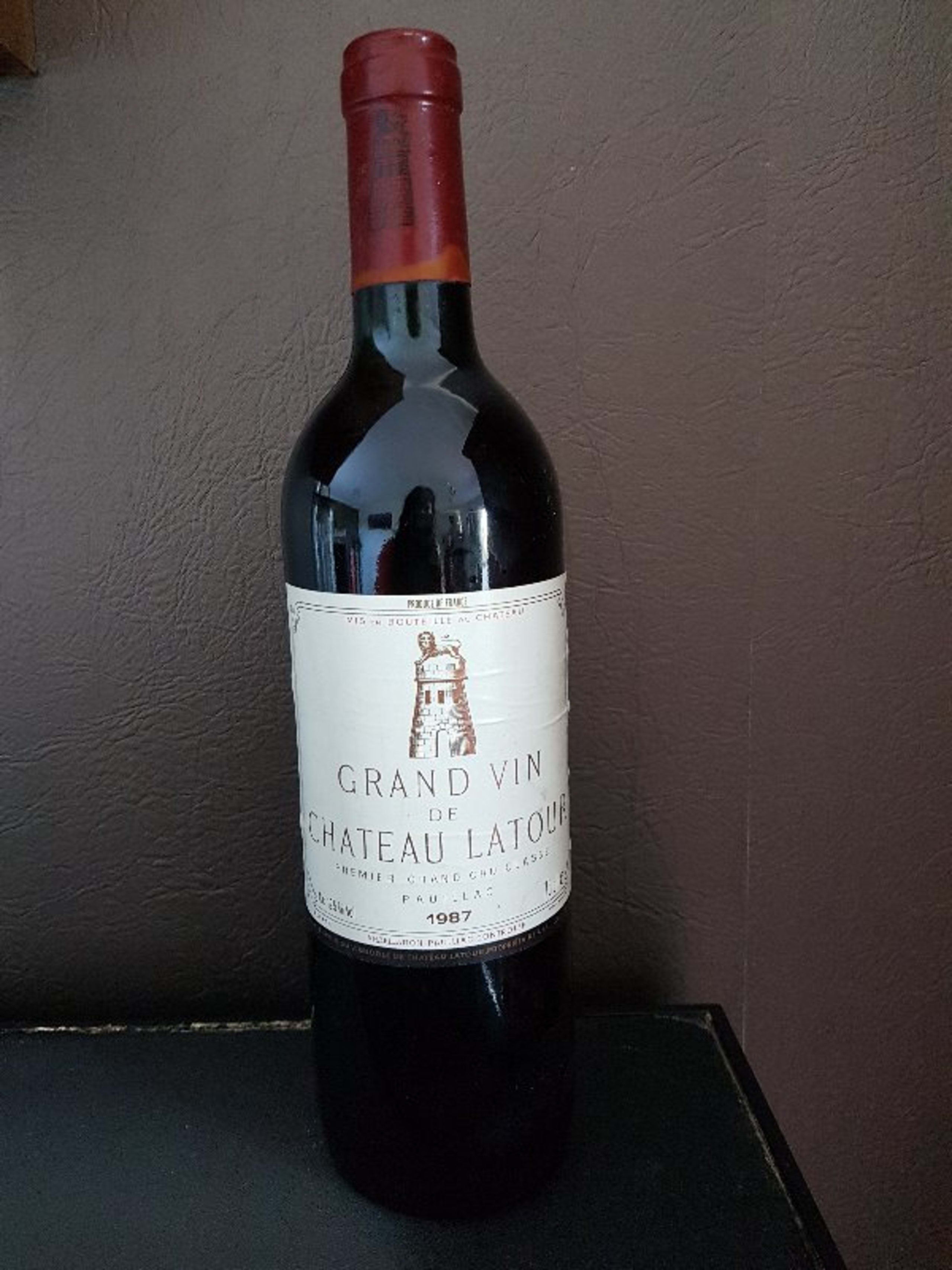 Grand vin Château Latour, Pauillac, 1987
