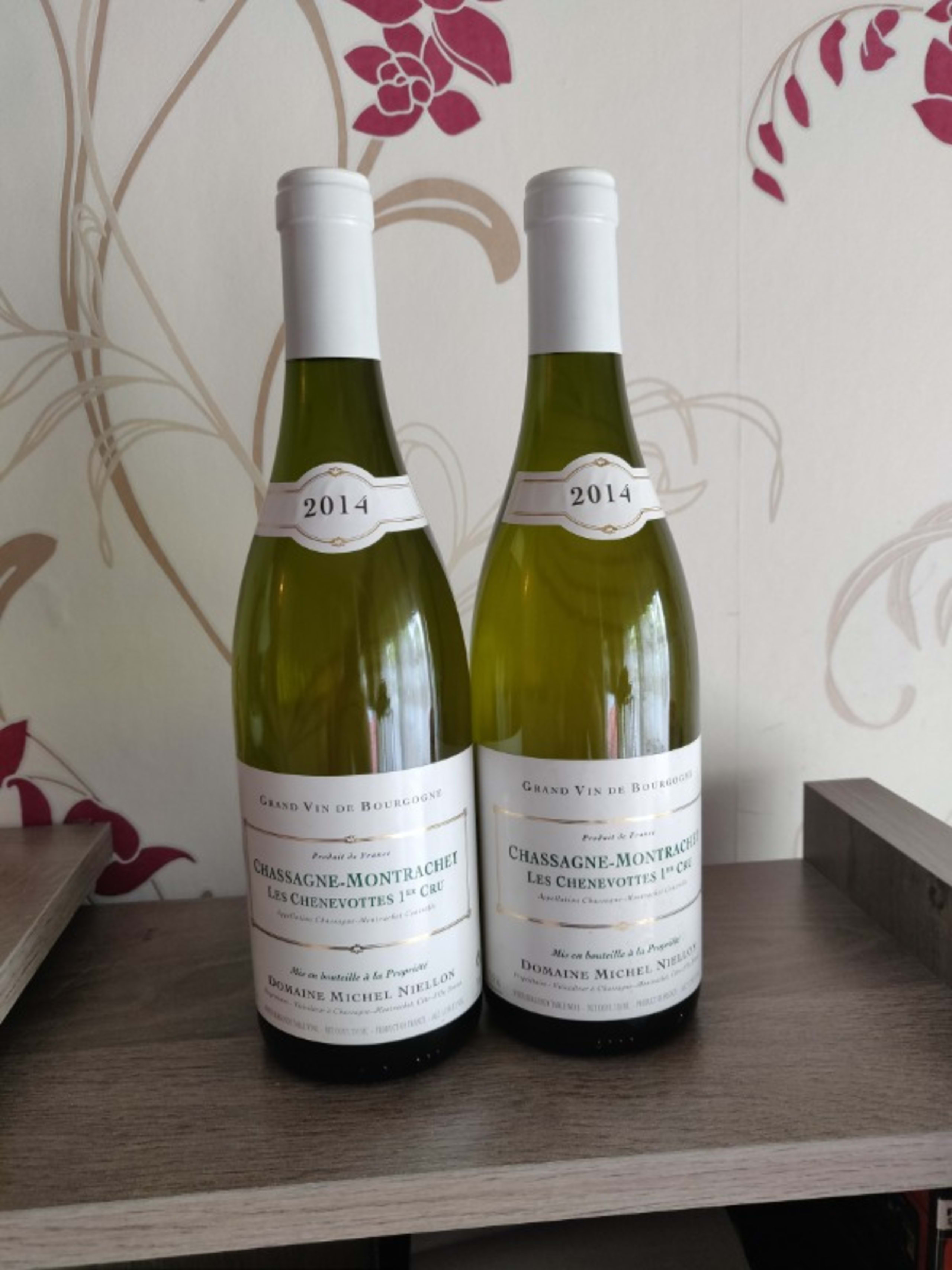 2 x Chassagne-Montrachet, Les Chenevottes 1 er cru, Michel Niellon, 2014