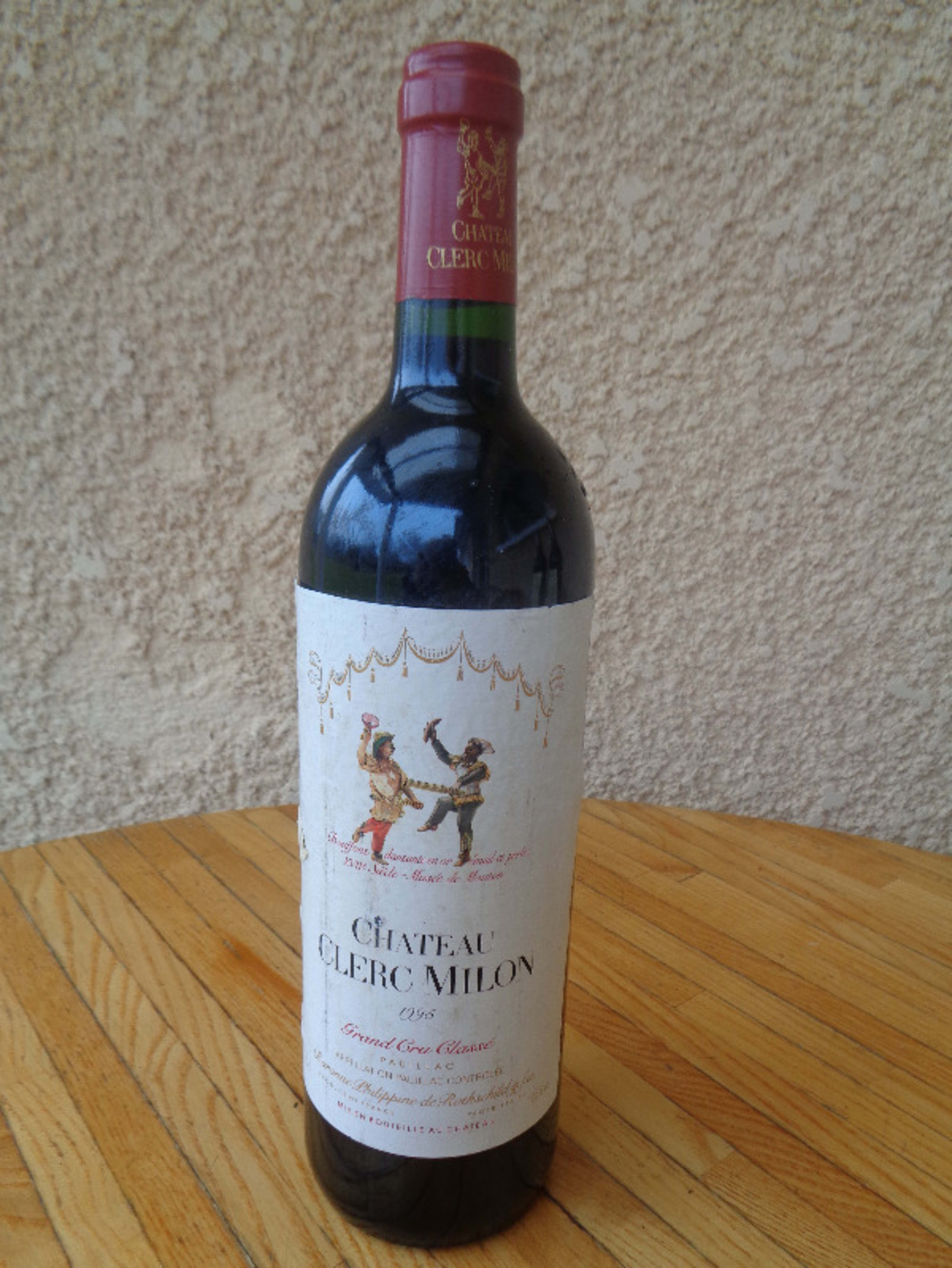 Château CLERC MILON, Pauillac, 1995