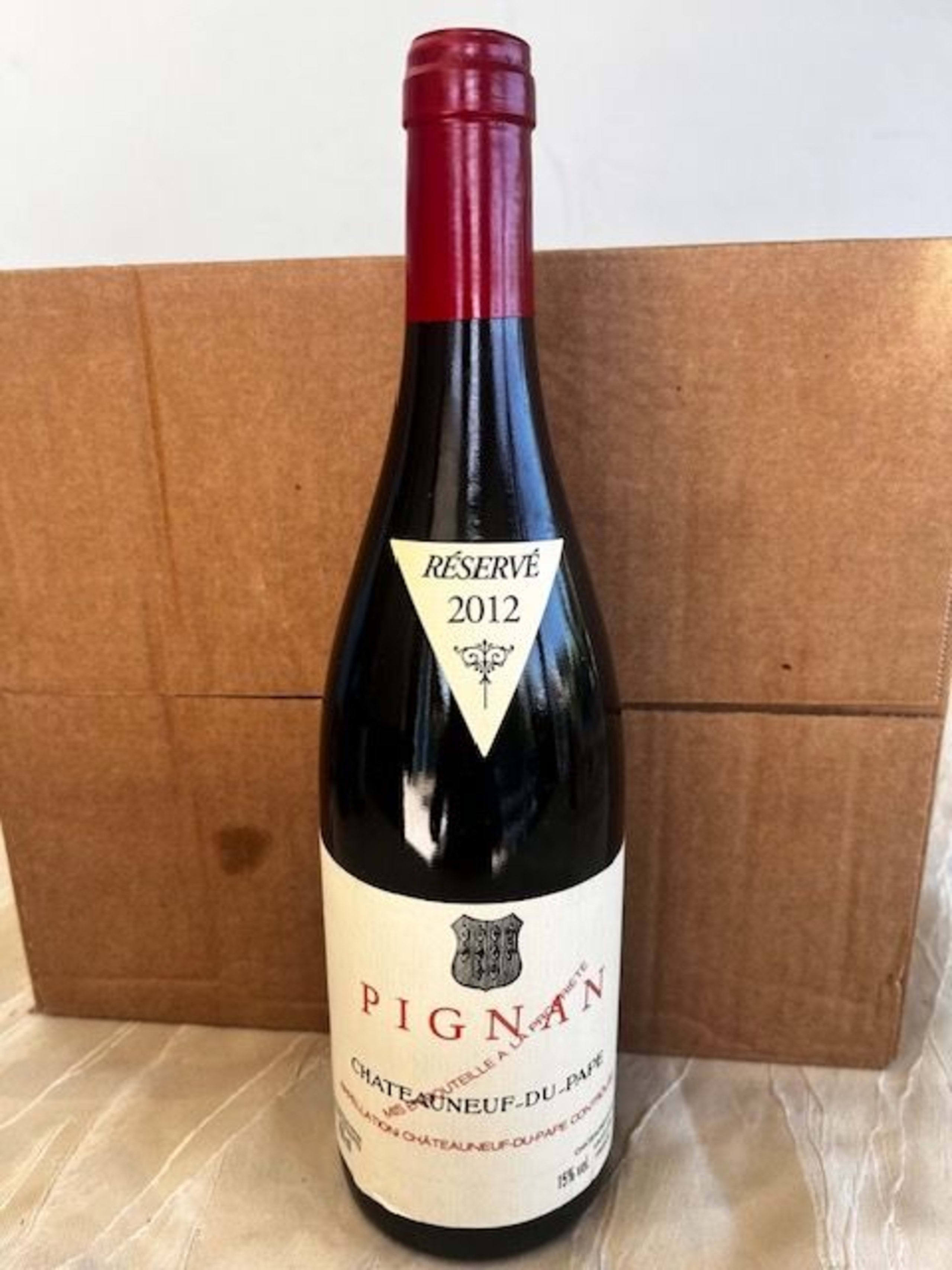 Châteauneuf-du-Pape, Pignan, 2012