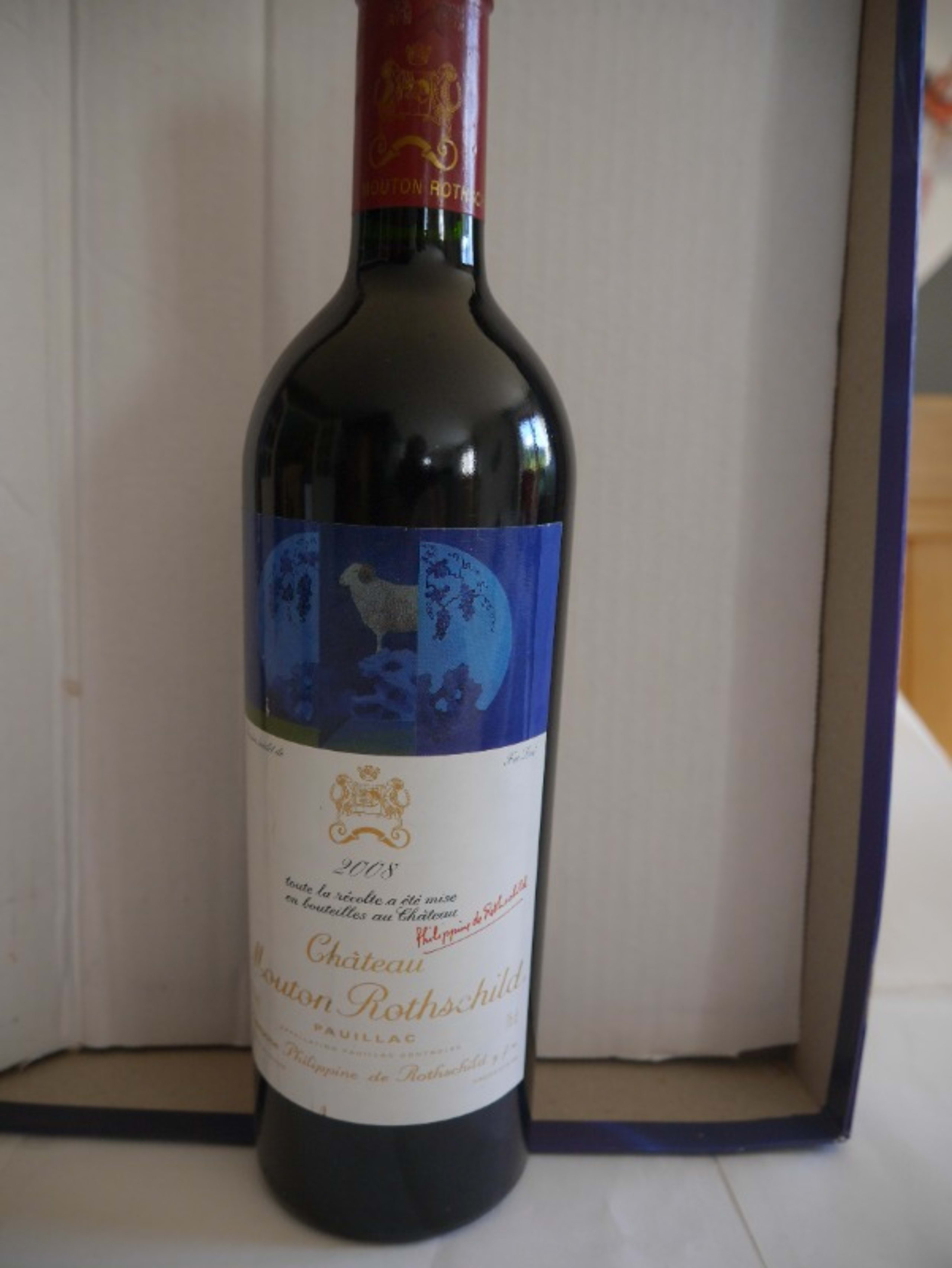 Château Mouton Rothschild, Pauillac, 2008