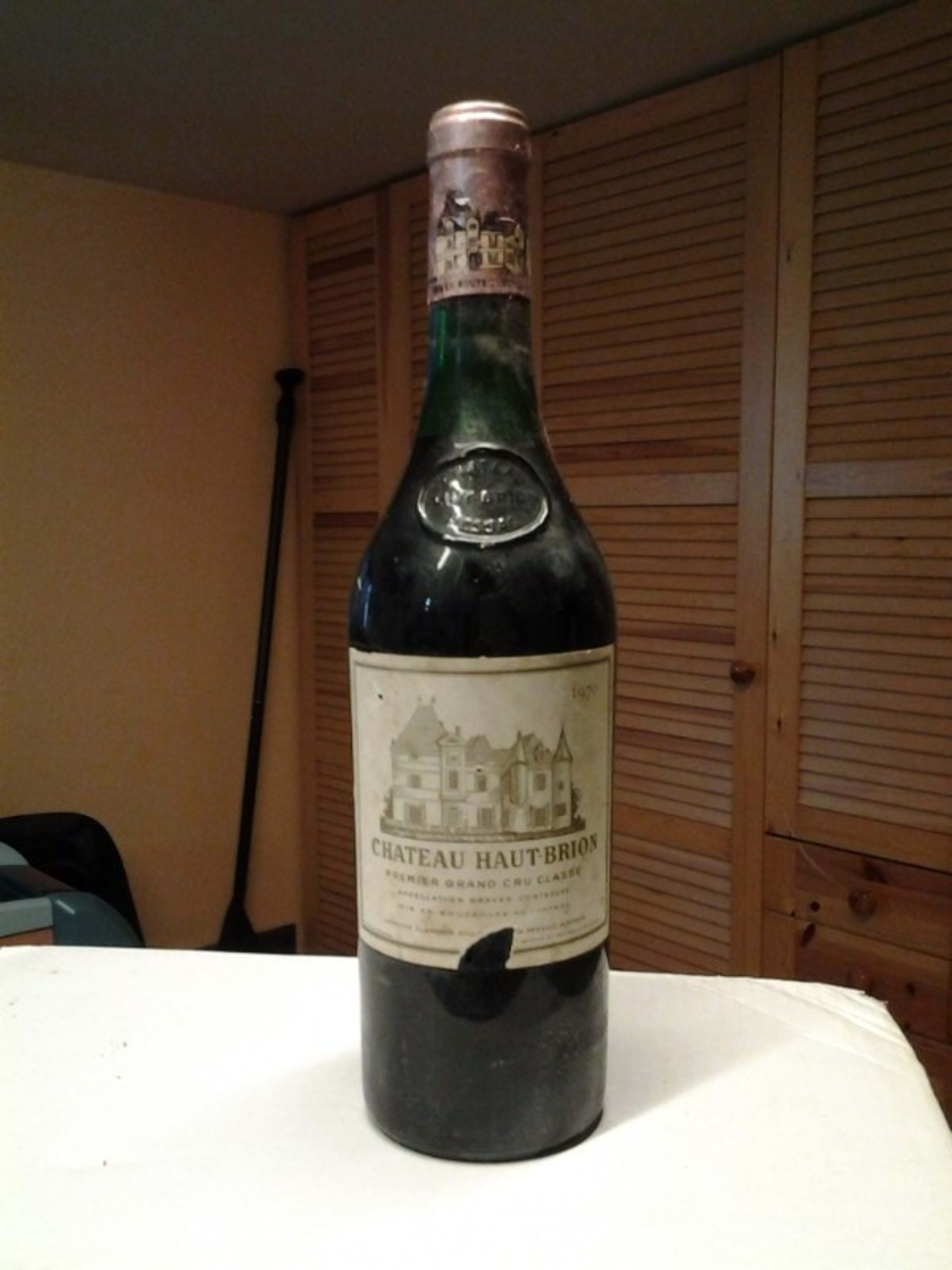 1er GRAND CRU CLASSE 1855, Château Haut Brion, Graves, 1970