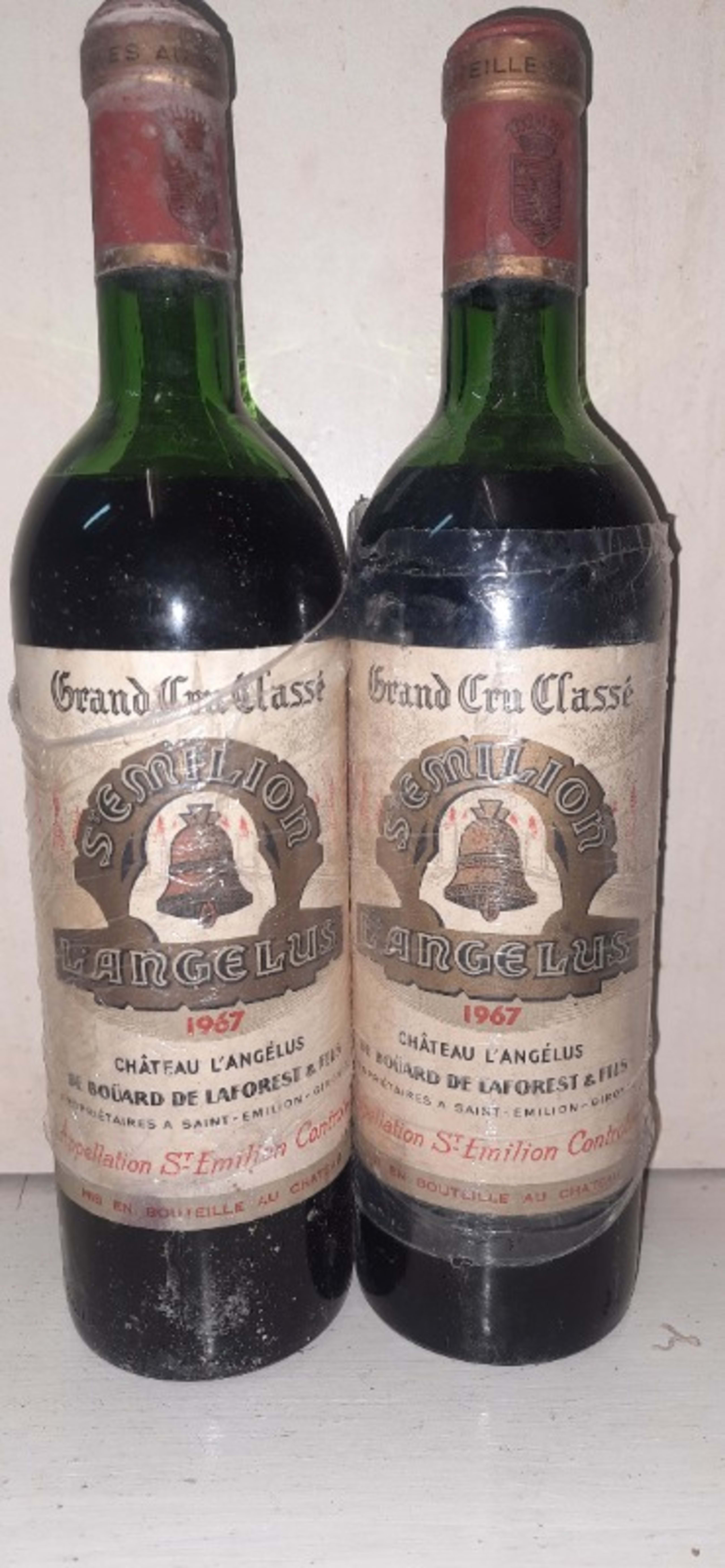 2 x Château Angélus, Saint-Émilion, 1967
