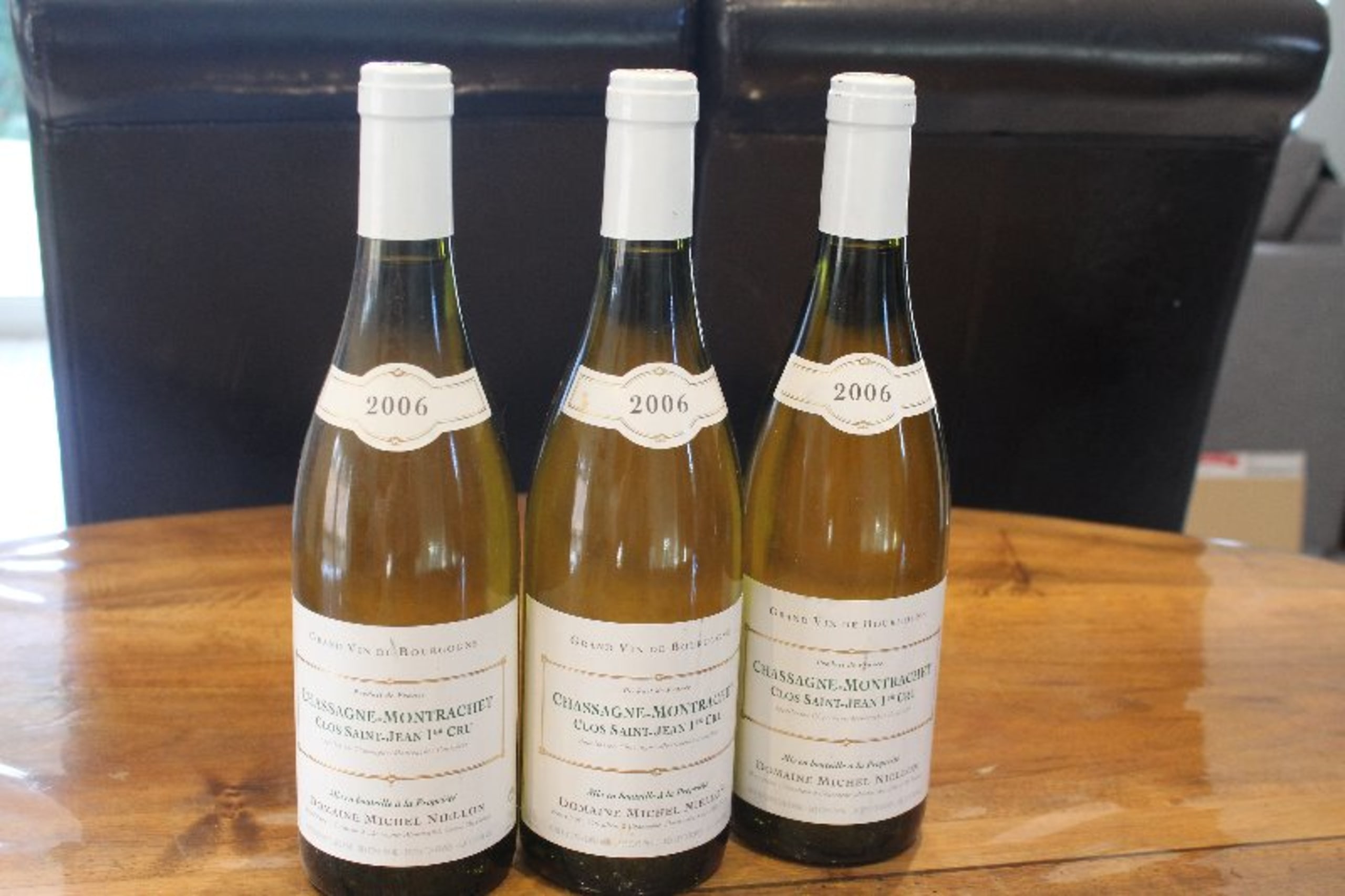 3 x Chassagne-Montrachet, Michel Niellon, 2006