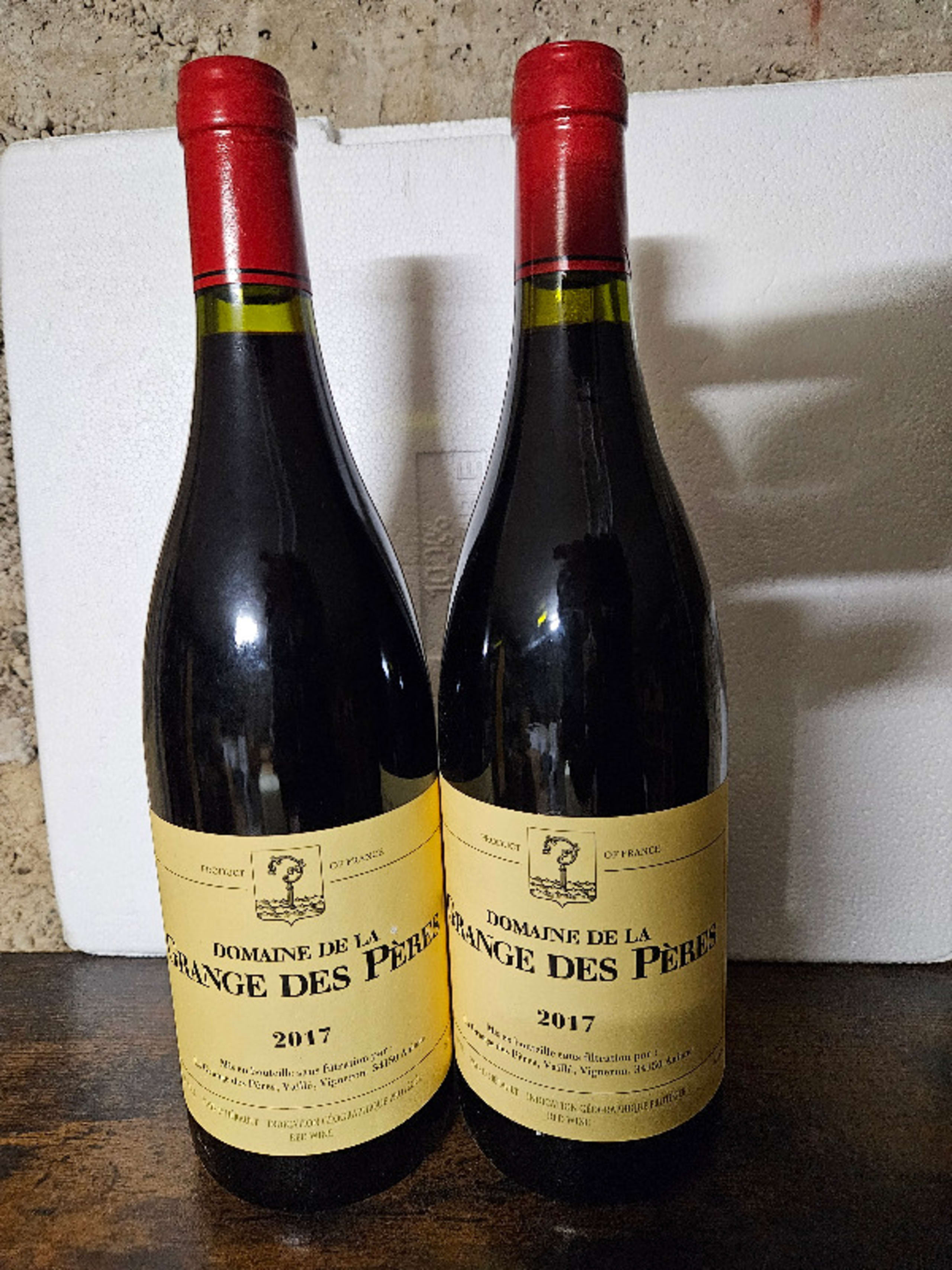 2 x Domaine de la Grange des Pères, Vin de Pays de l'Hérault, 2017