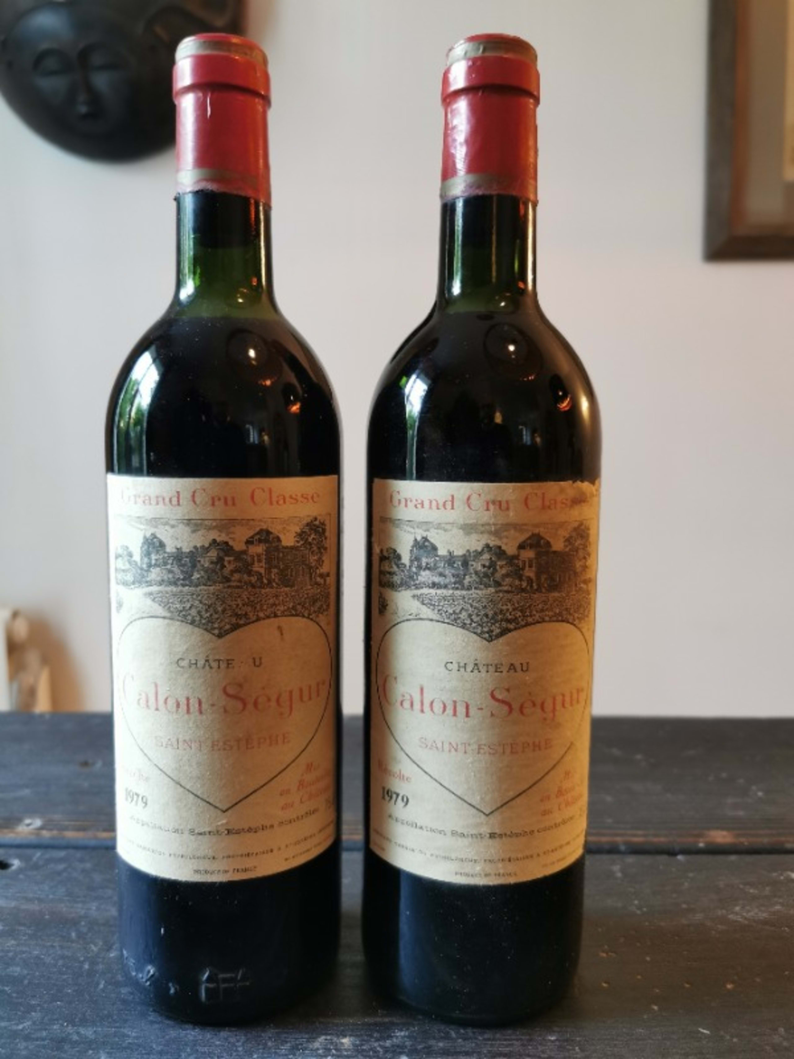 2 x Château Calon-Ségur, Saint-Estèphe, 1979