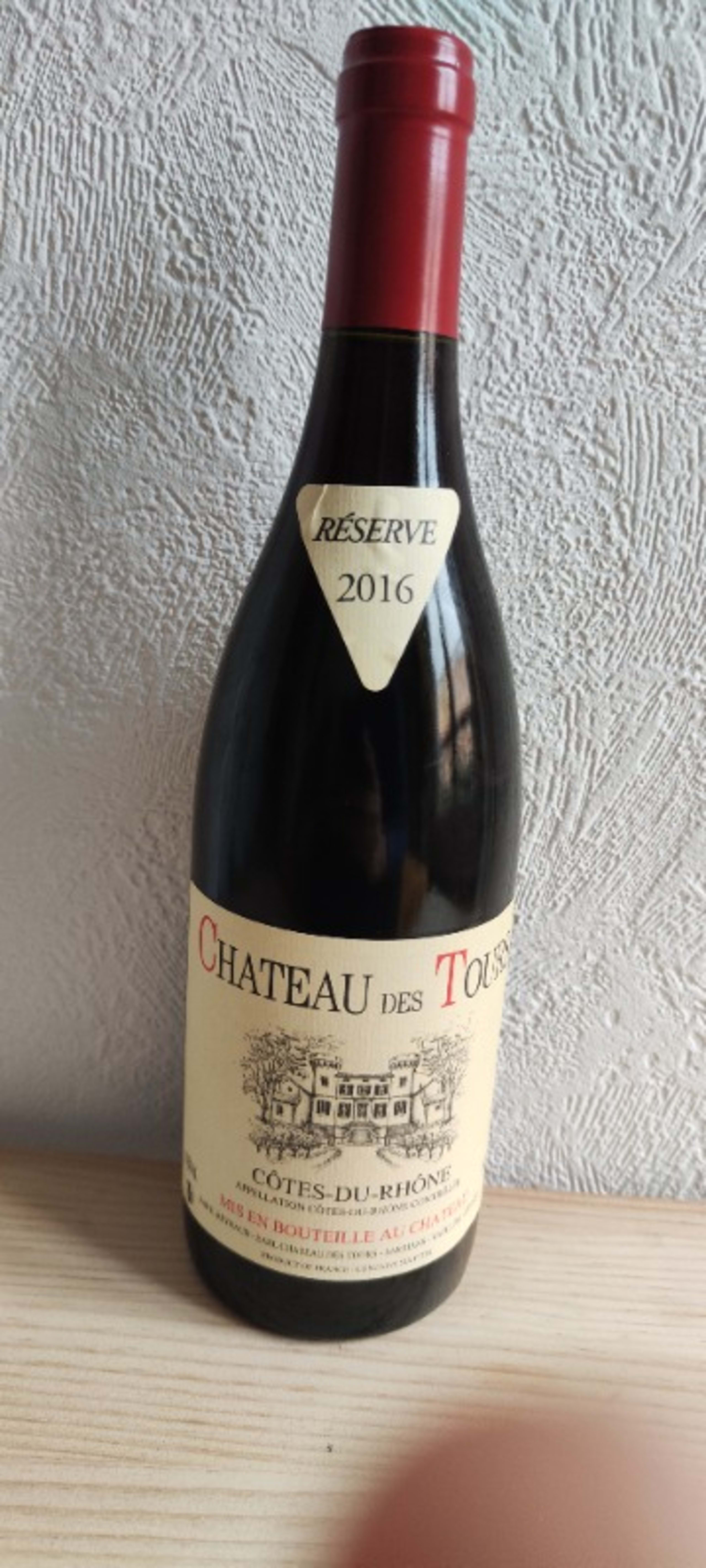 Côtes-du-Rhône, Château des Tours, 2016