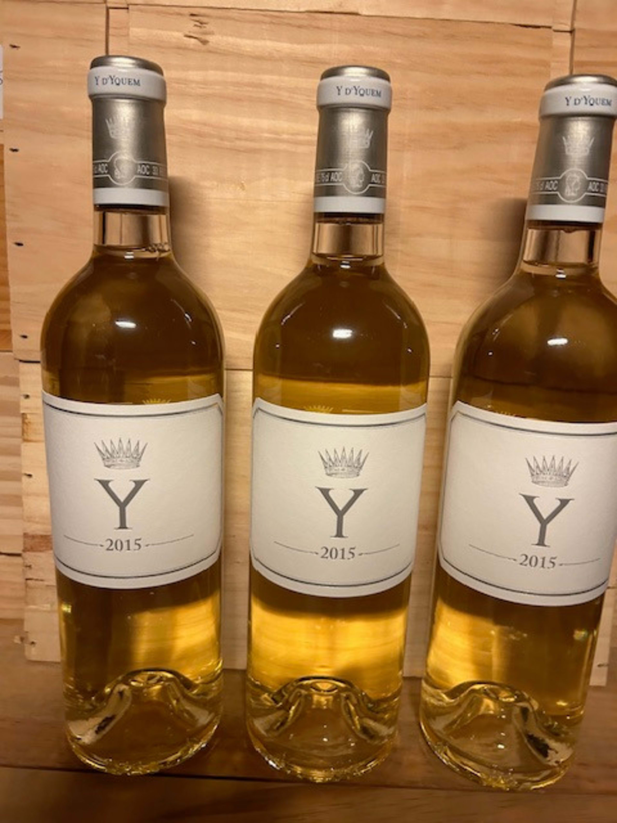 3 x "Y", château d'Yquem, Sauternes, 2015