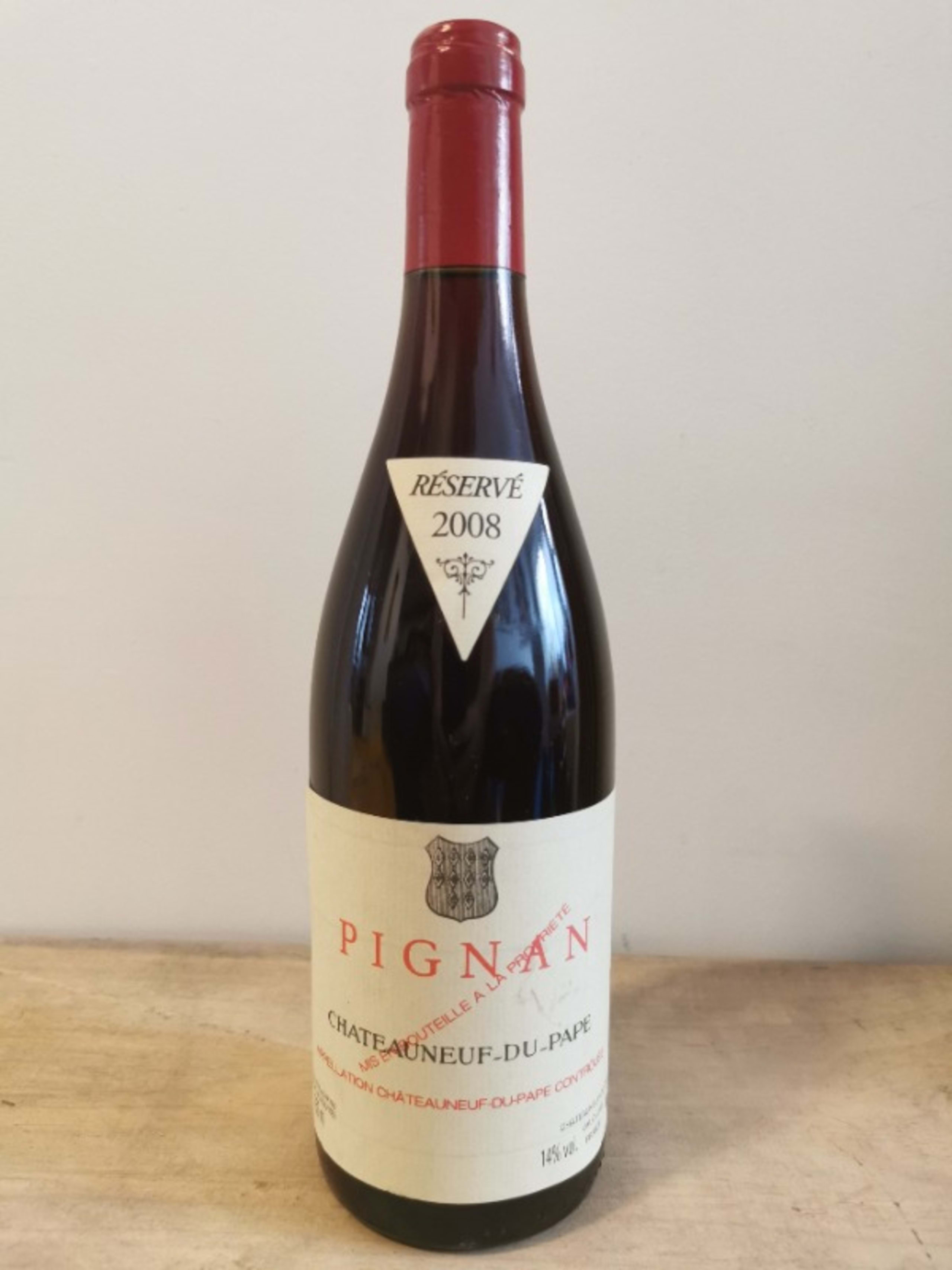 Châteauneuf-du-Pape, Pignan, 2008