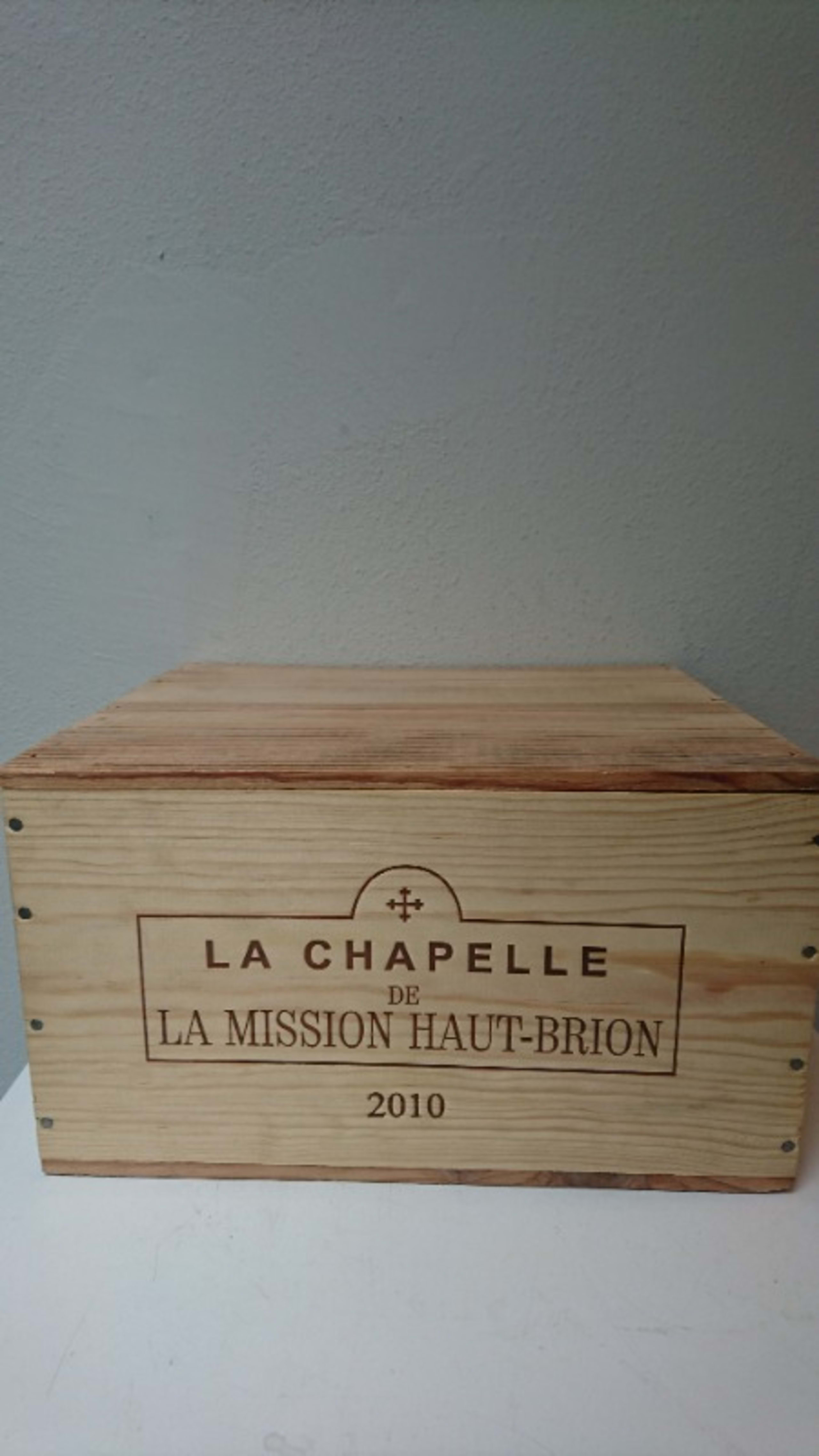 2 x CBO/OWC 6x La Chapelle de la Mission Haut Brion, Graves, 2010
