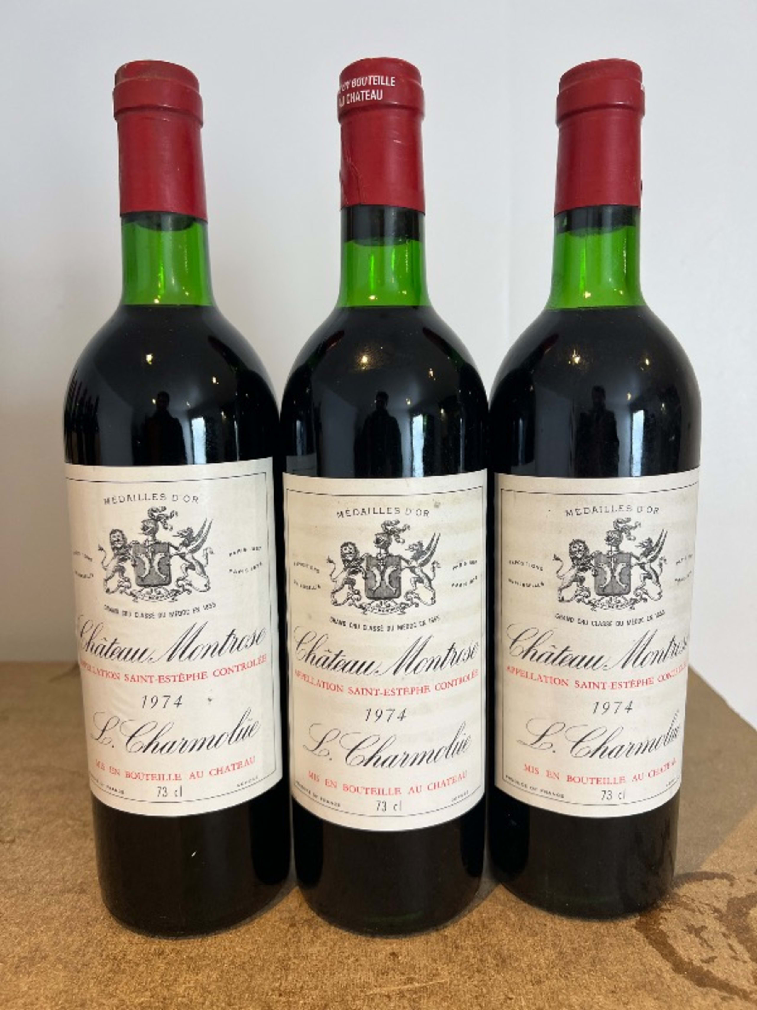 3 x Château Montrose, Saint-Estèphe, 1974