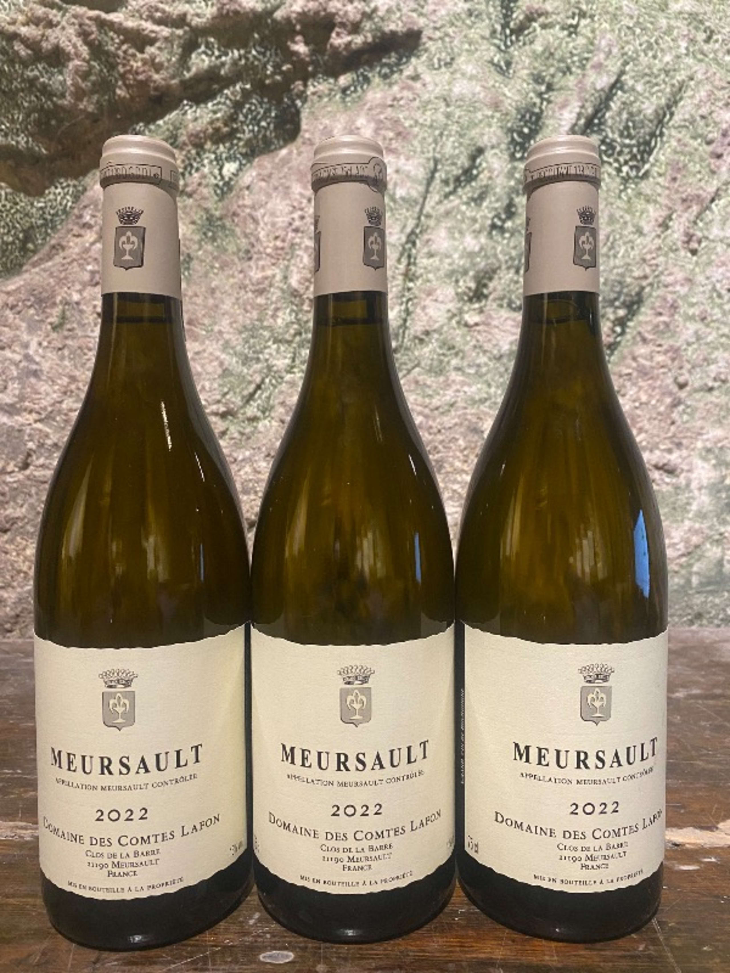 3 x Meursault, Clos de la Barre, Domaine des Comtes Lafon, 2022