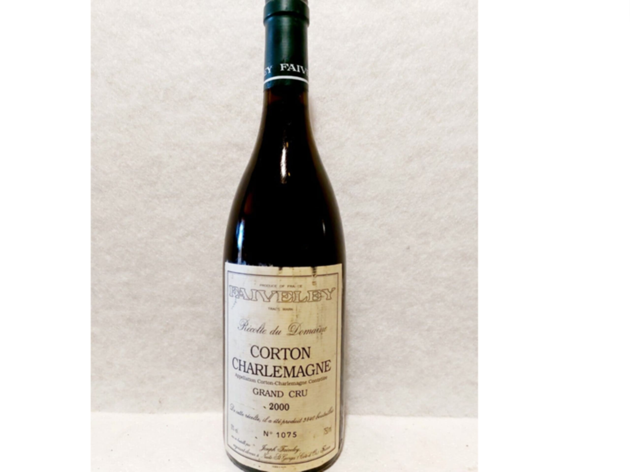 Corton Charlemagne Grand Cru, FAIVELEY, 2000