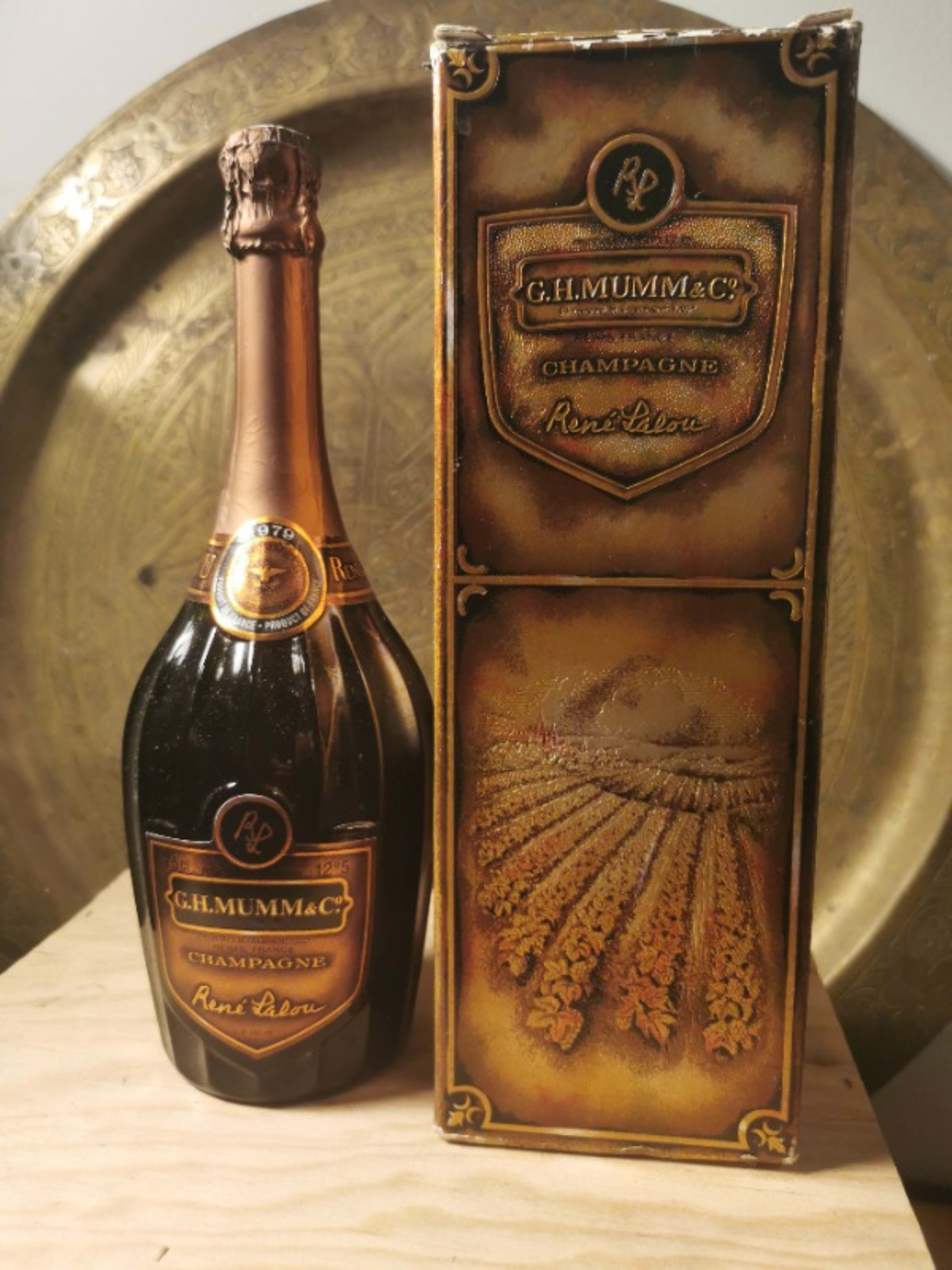 Cuvée René Lalou, G. H. Mumm & Co, Champagne, 1979