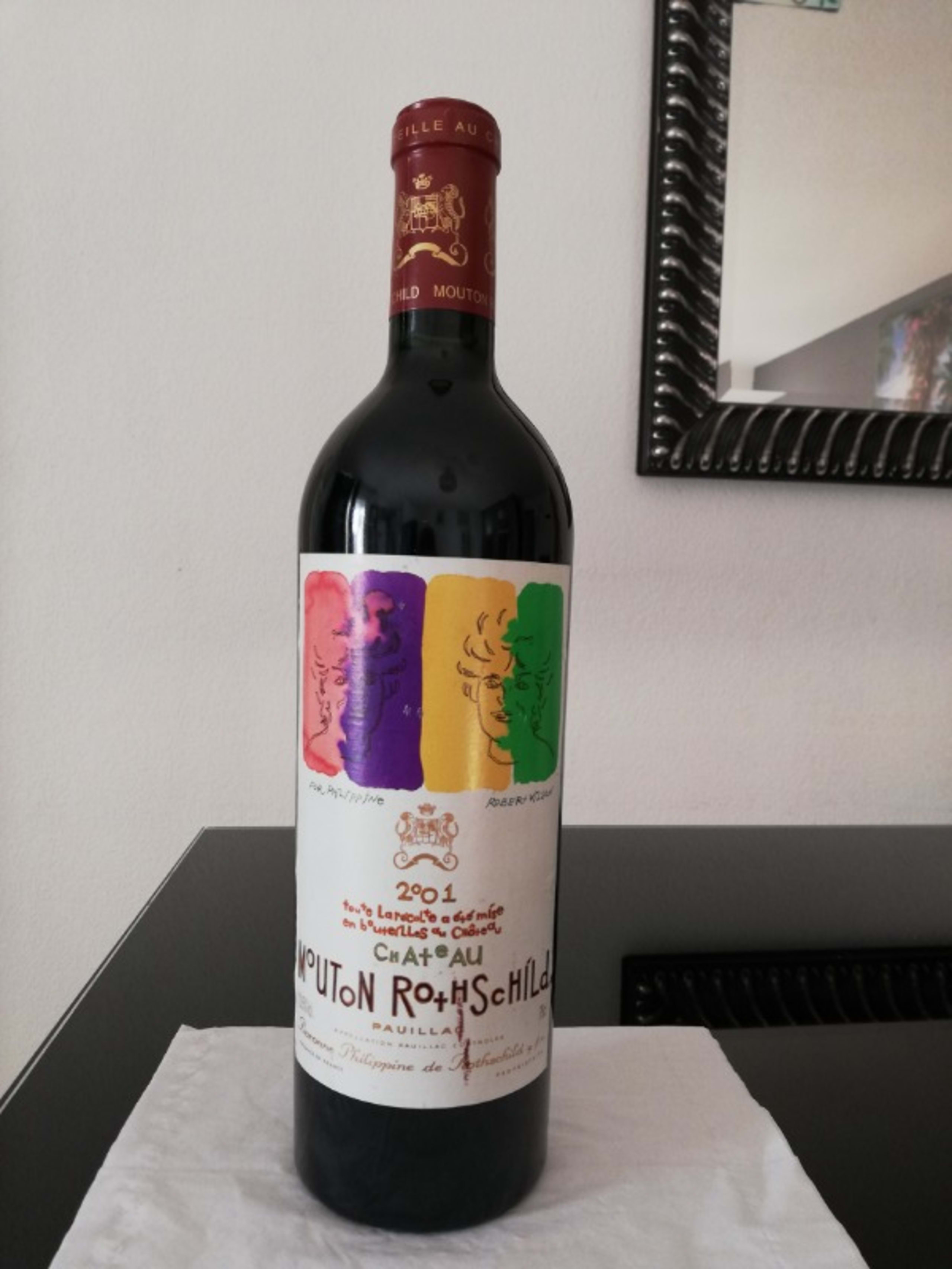 Château Mouton-Rothschild, Pauillac, 2001
