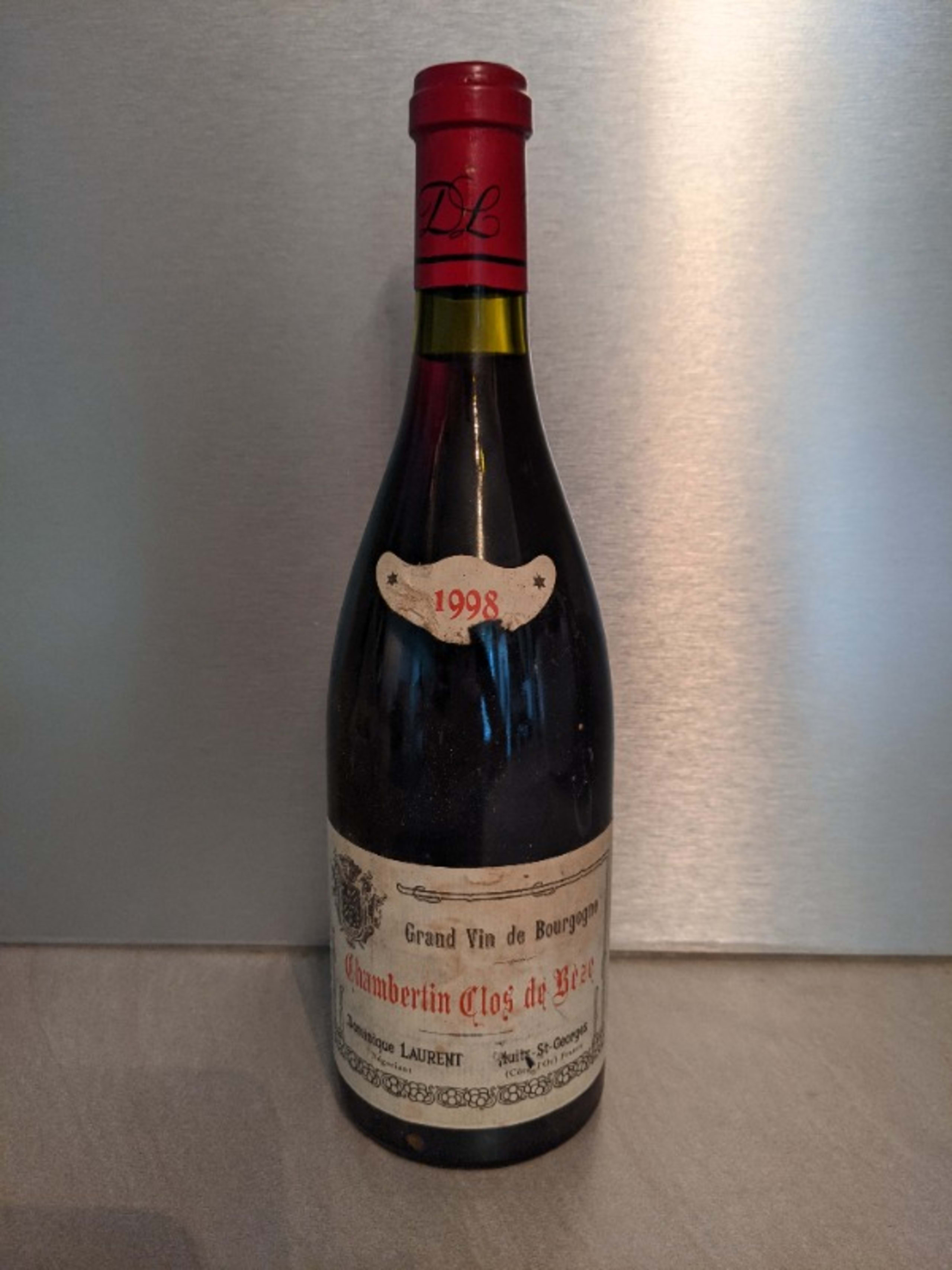Chambertin-Clos de Bèze, Grand cru, Dominique Laurent, 1998