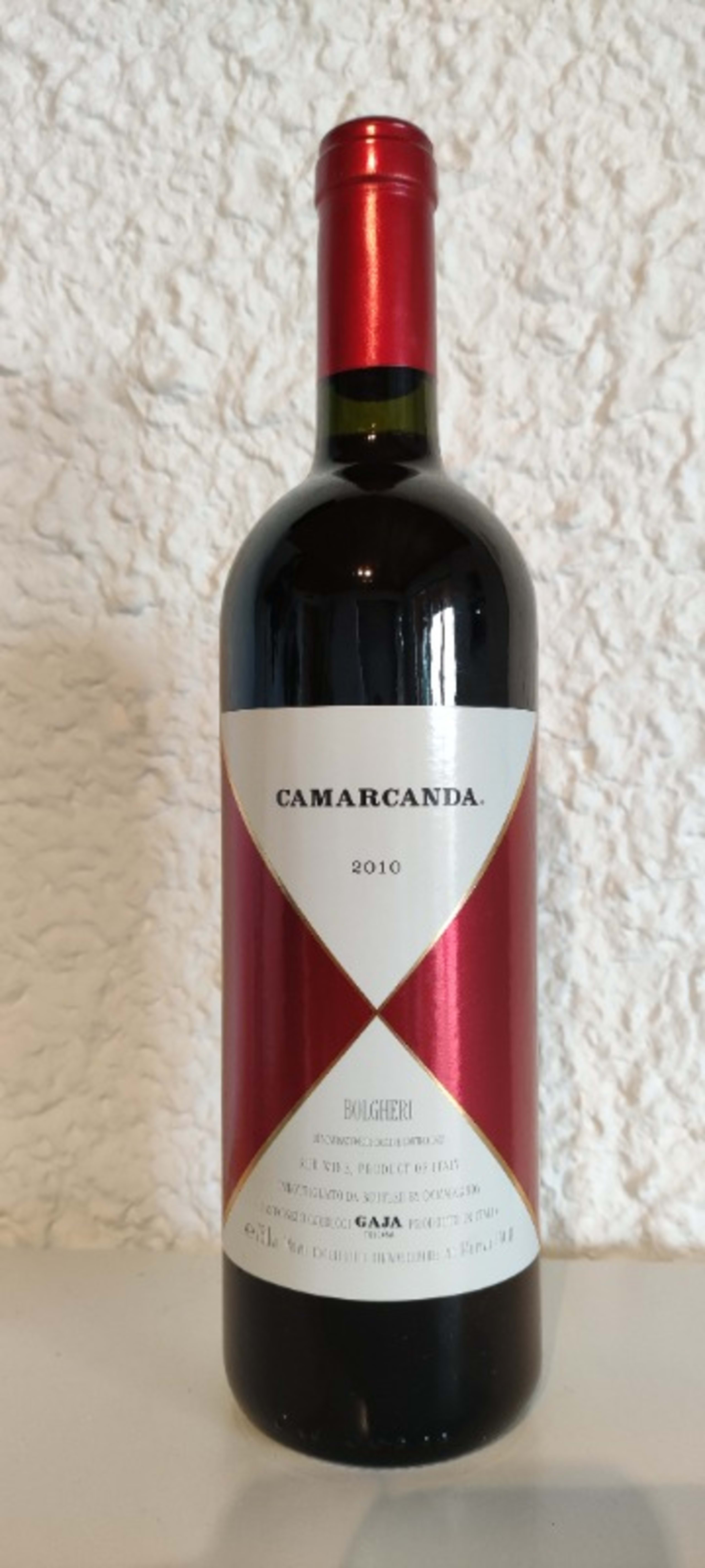 Camarcanda, Gaja toscana, Bolgheri, Toscana, 2010
