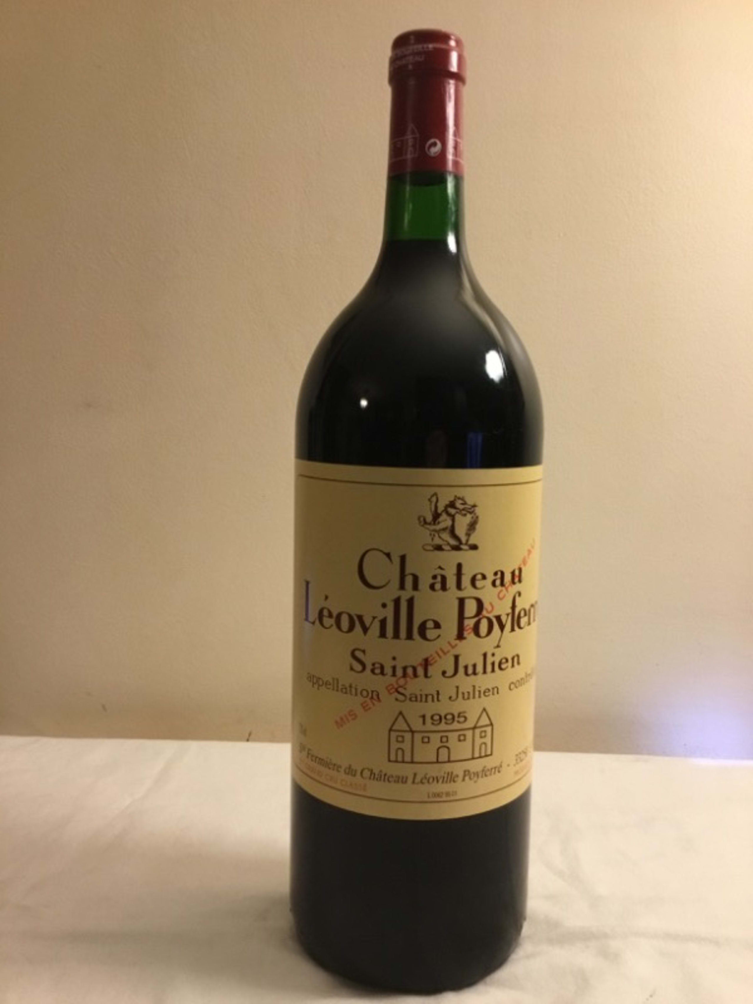 Château Léoville Poyferré, Saint-Julien, 1995 (Magnum)