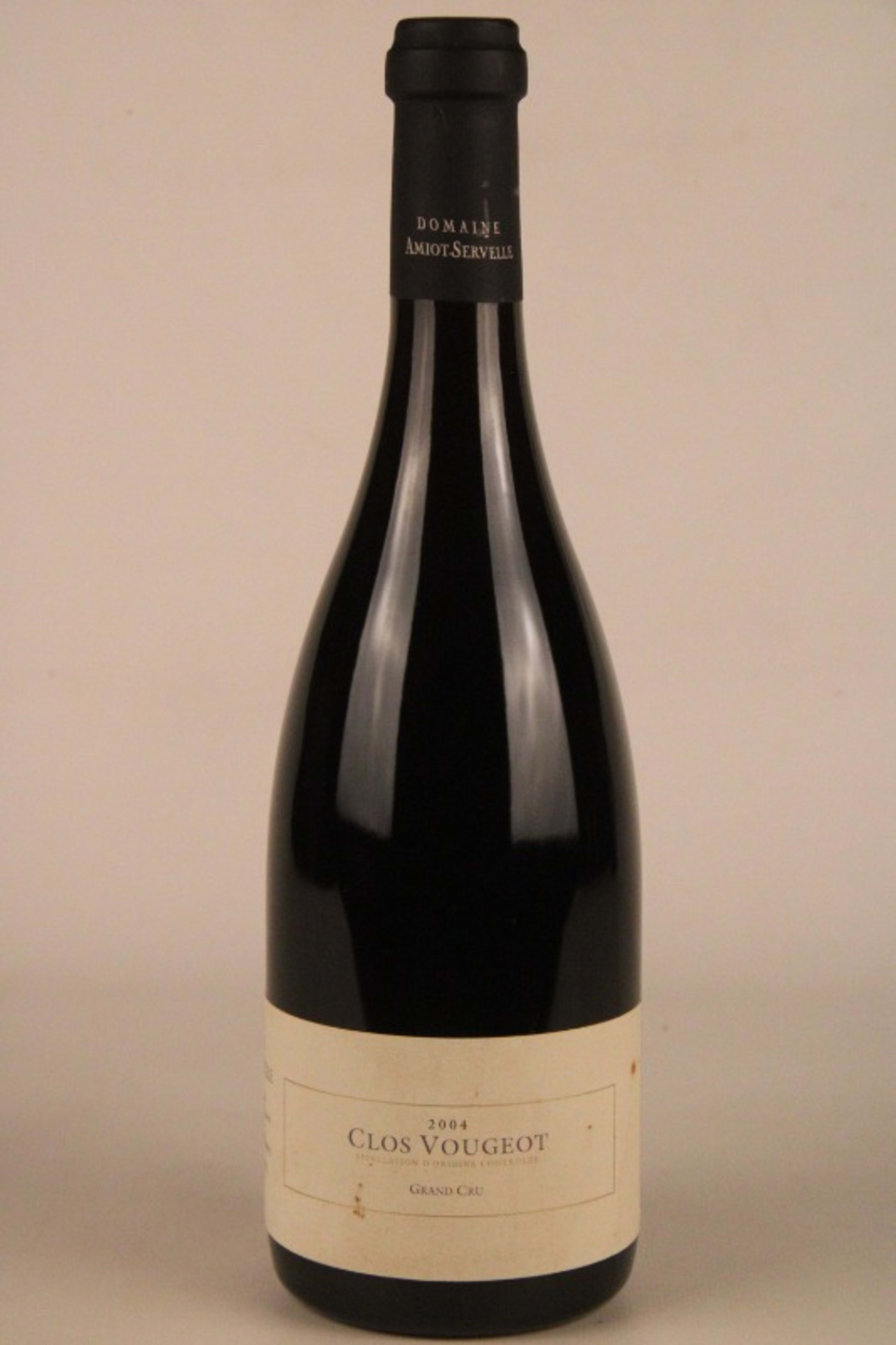 Clos de Vougeot, Grand Cru, Amiot-Servelle, 2004