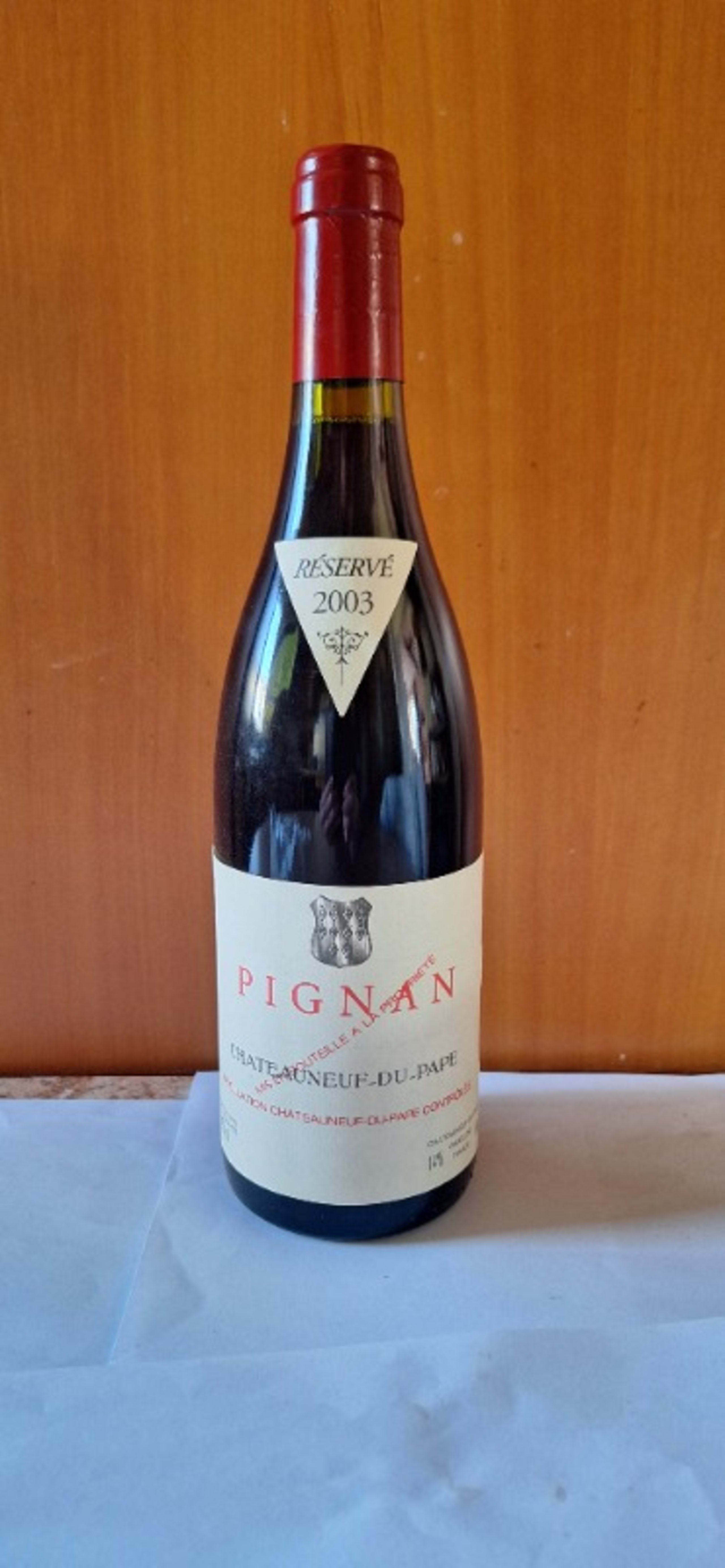 Châteauneuf-du-Pape, Pignan, 2003