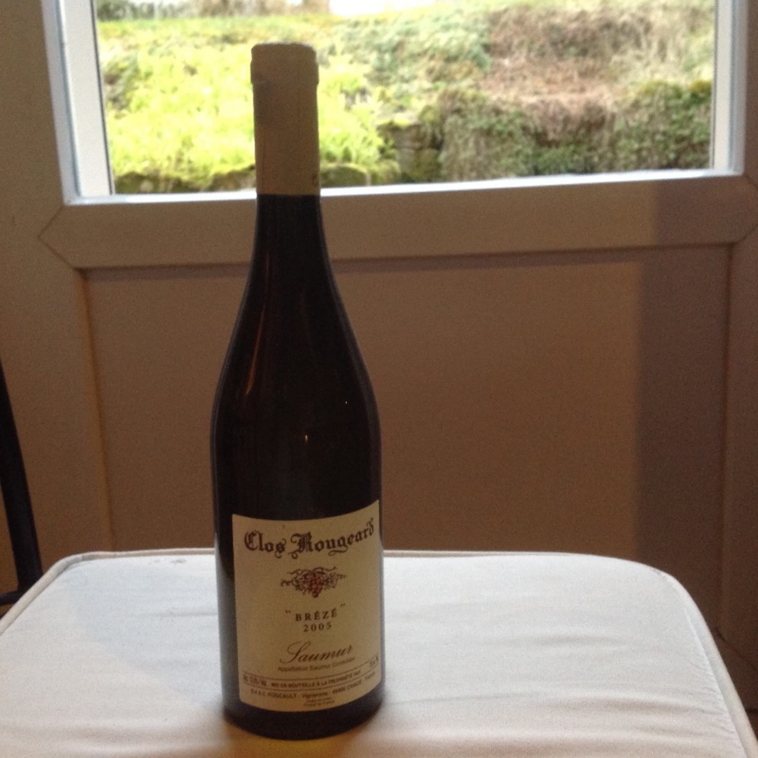 Brézé, Saumur Blanc, Clos rougeard, 2005