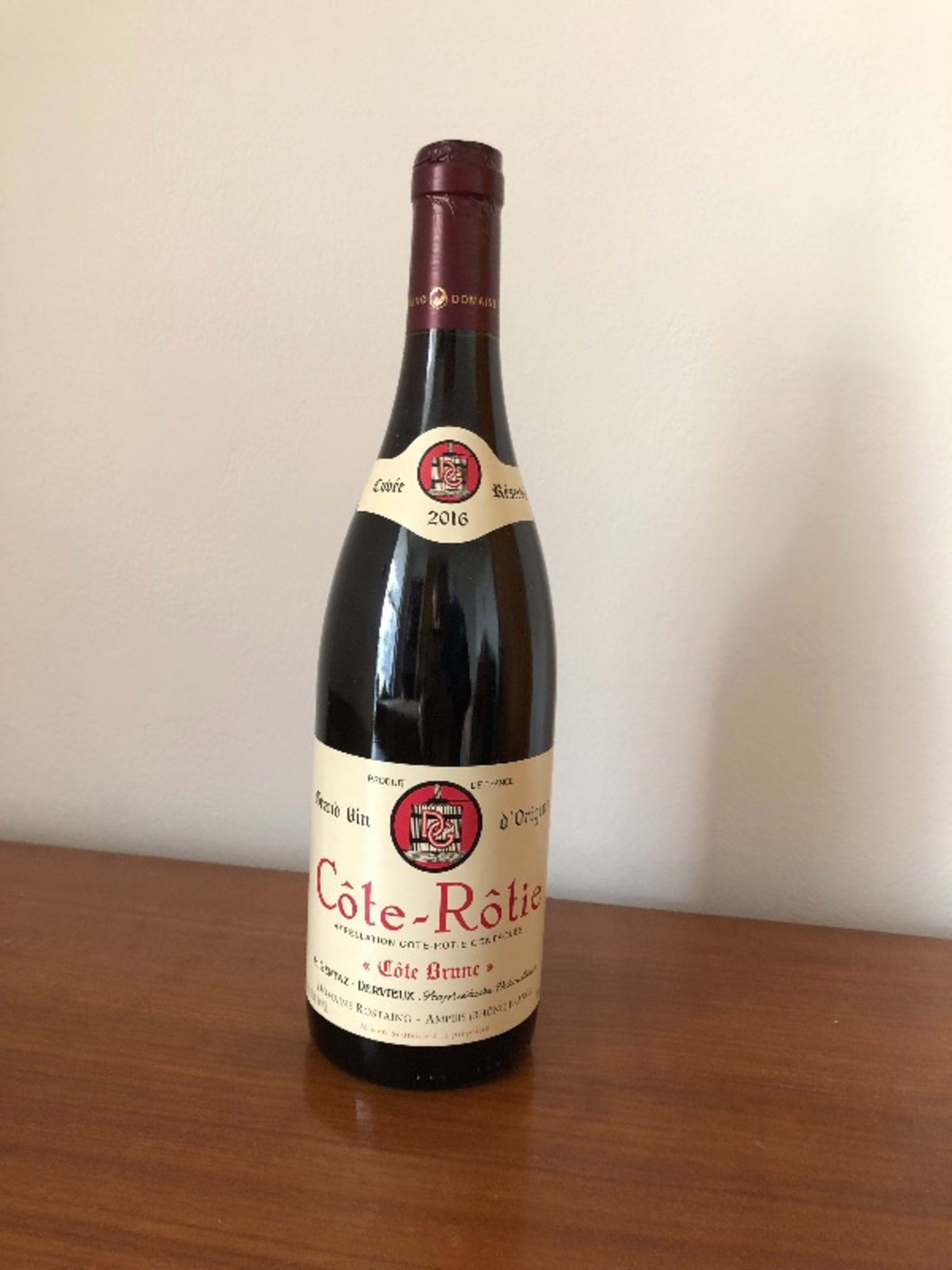 Côte-Rôtie, Côte Brune Vignes Gentaz, Domaine Rostaing, 2016