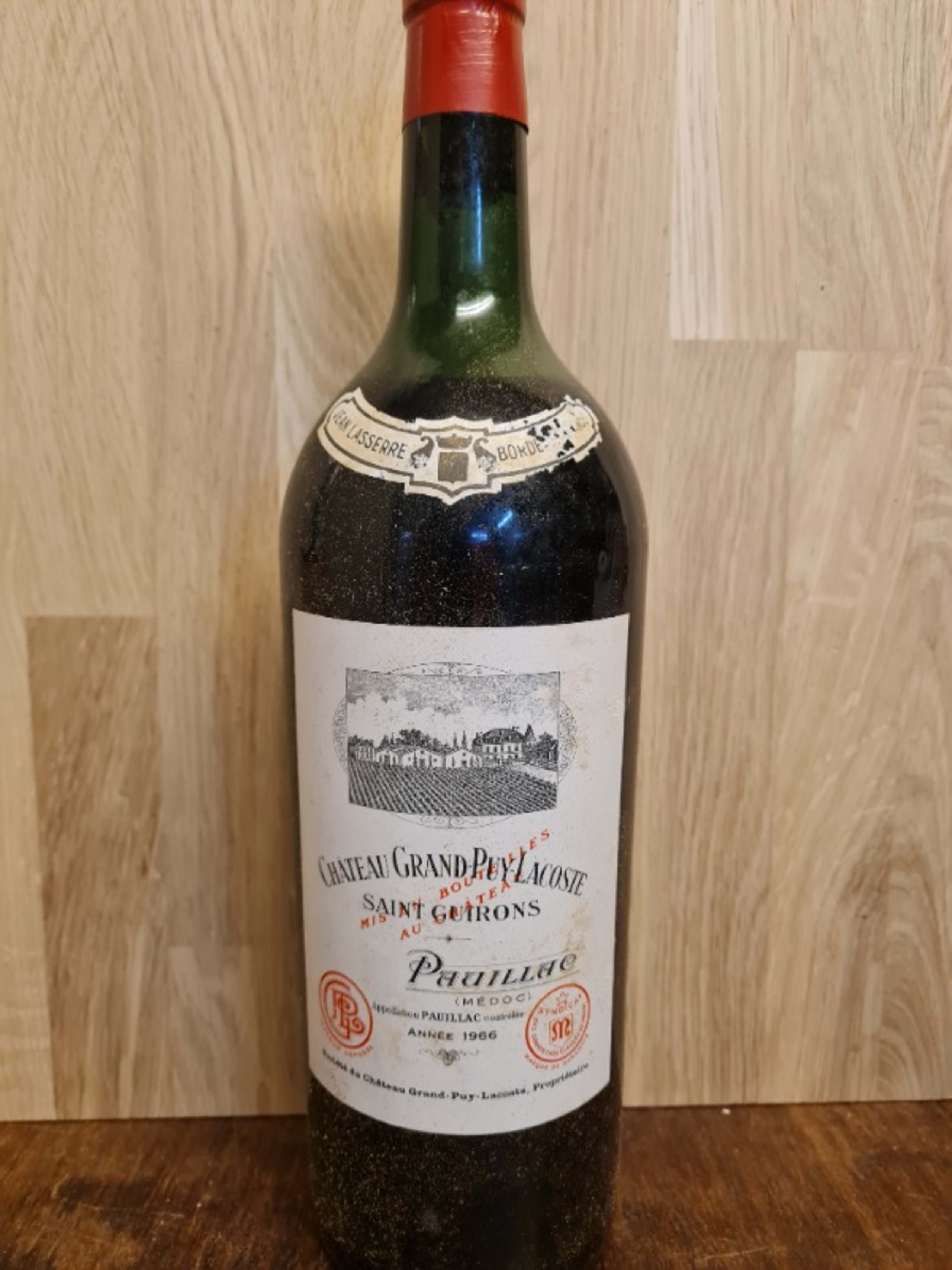 château Grand Puy Lacoste, Pauillac, 1966 (Magnum)