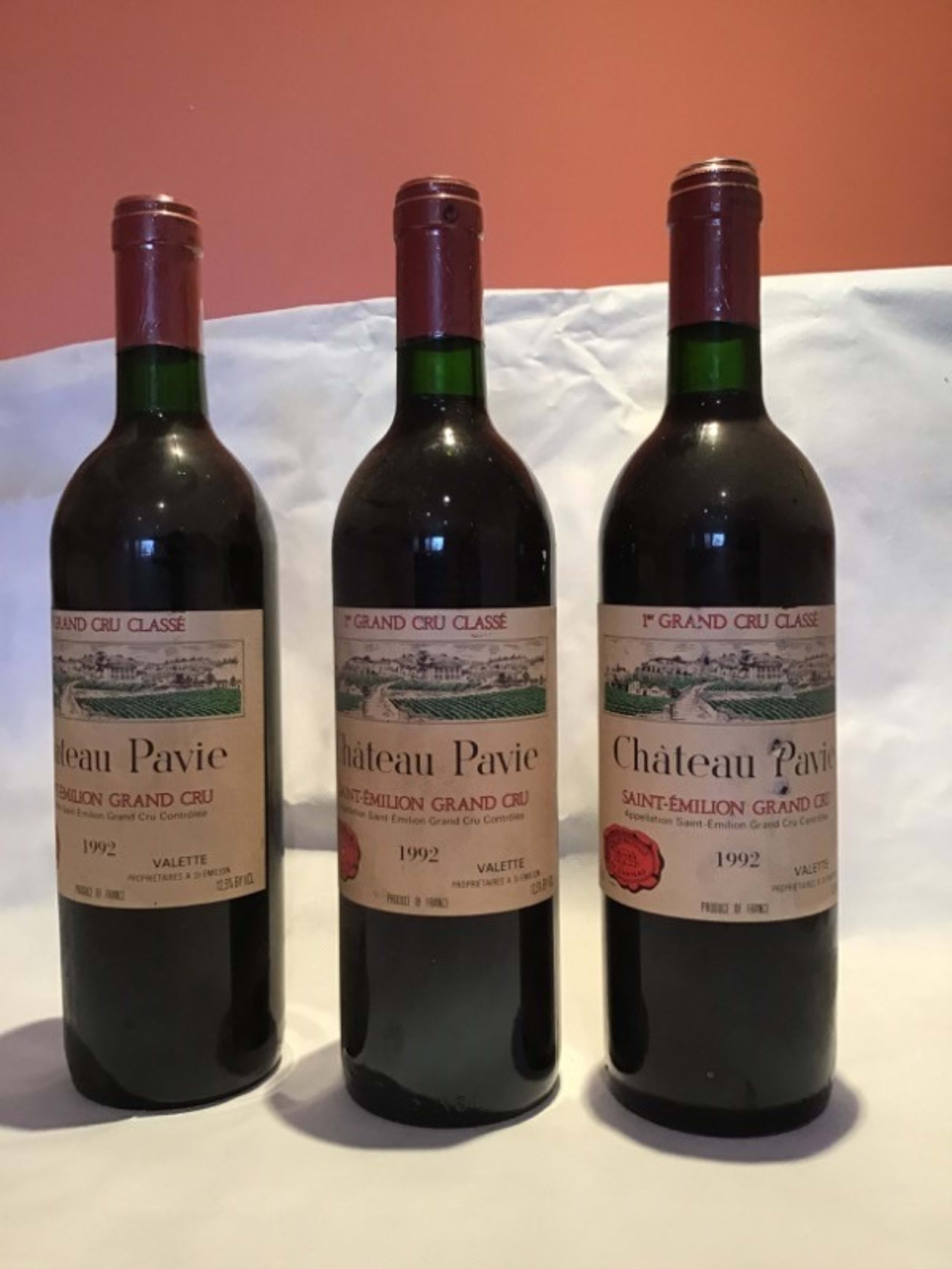 3 x 1e GCC, Château Pavie, Saint-Émilion Grand Cru, 1992