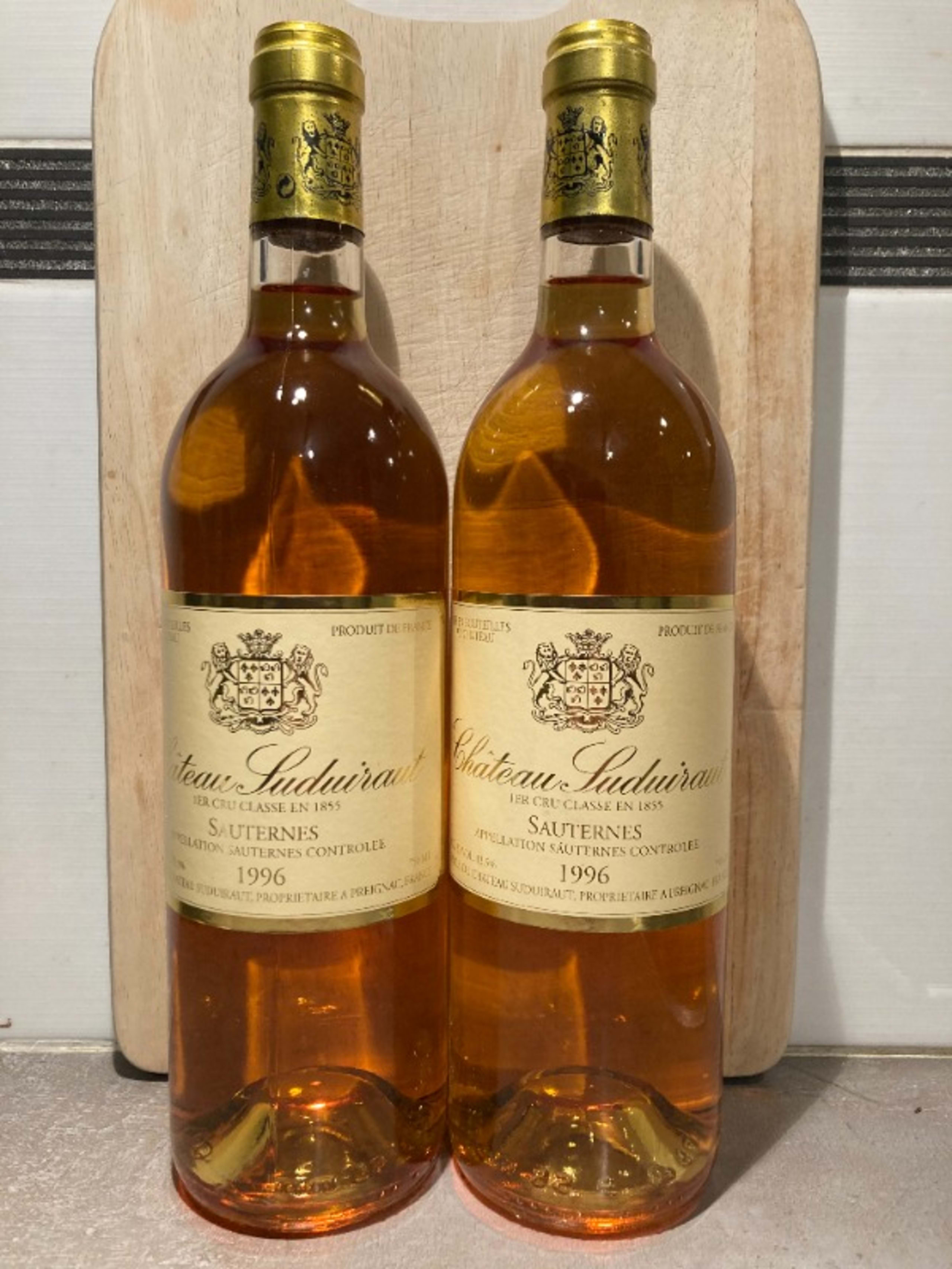2 x 1er cru classé, Château Suduiraut, Sauternes, 1996