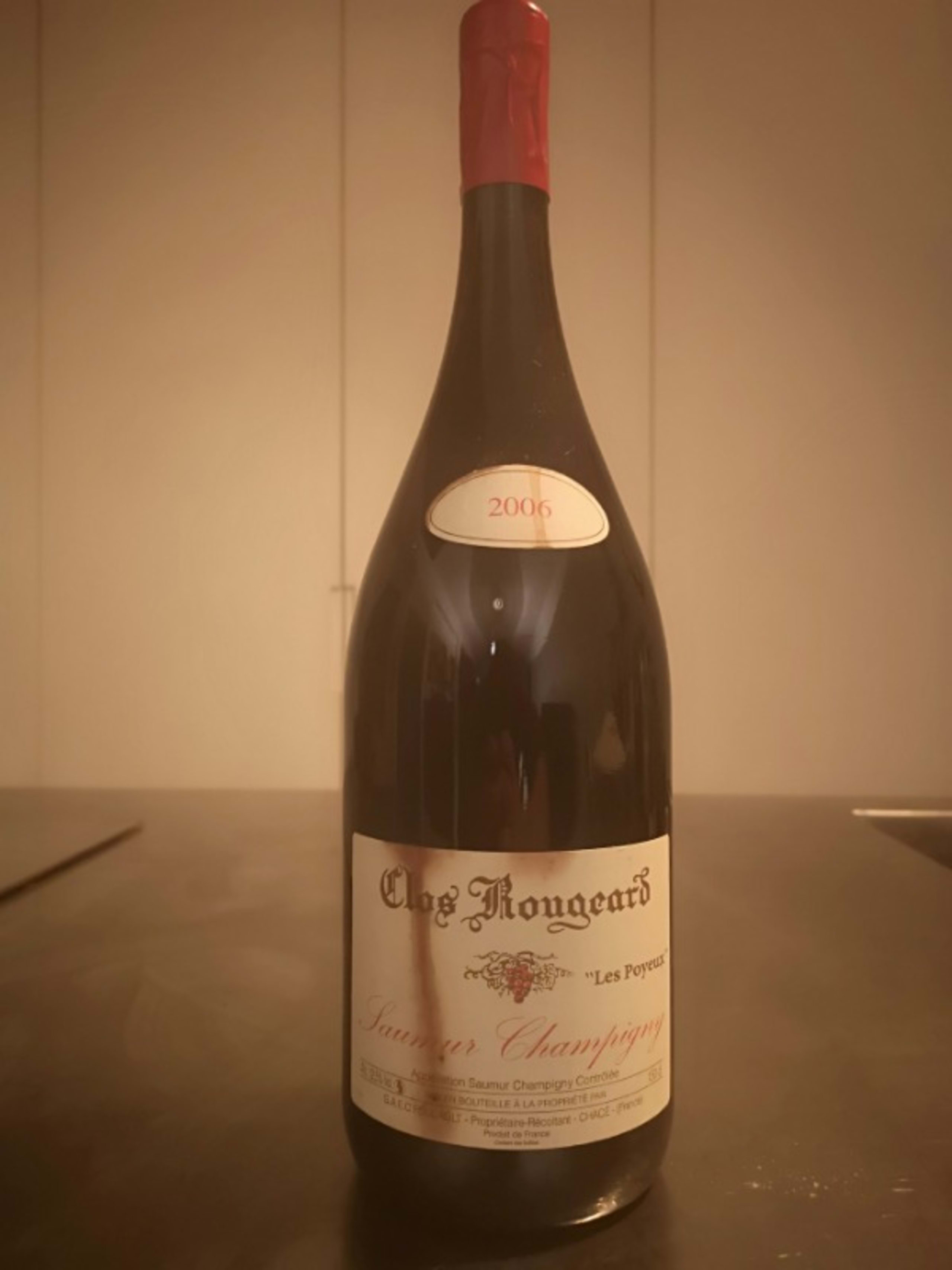 Les Poyeux, Saumur Champigny, Clos Rougeard, 2006 (Magnum)