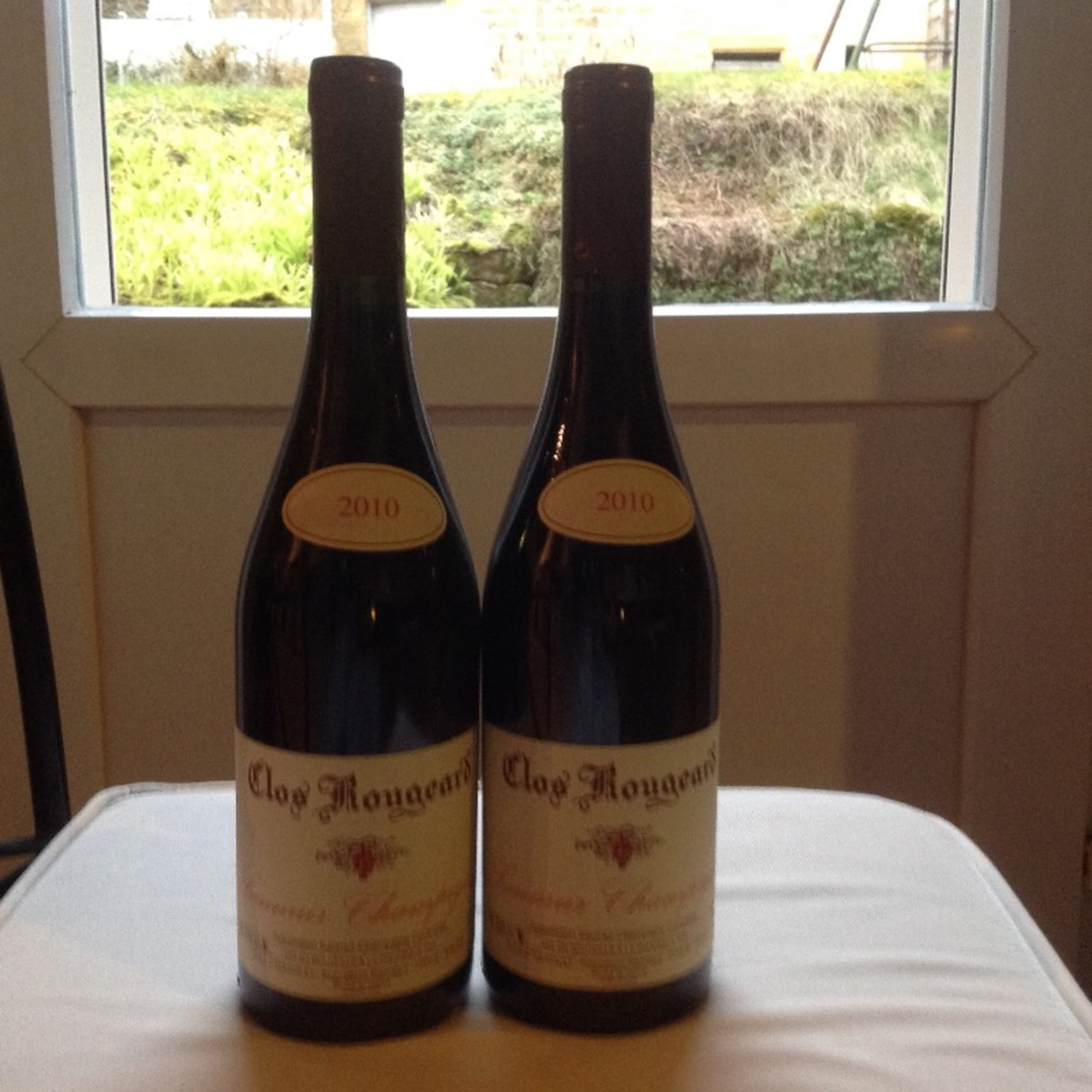 2 x Le clos, Saumur Champigny, Clos rougeard, 2010