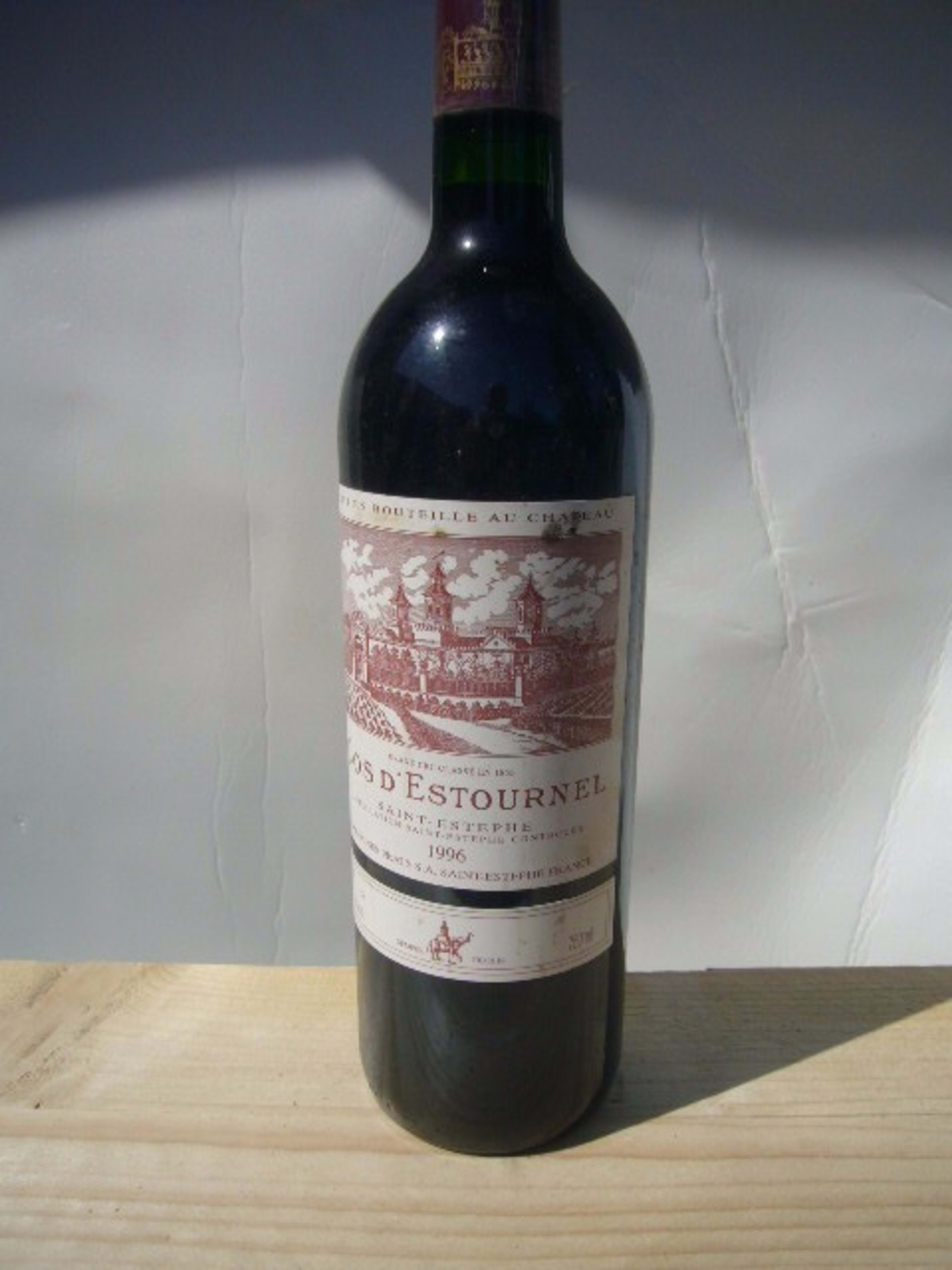 Cos d'Estournel, Prats SA, Saint-Estèphe, 1996