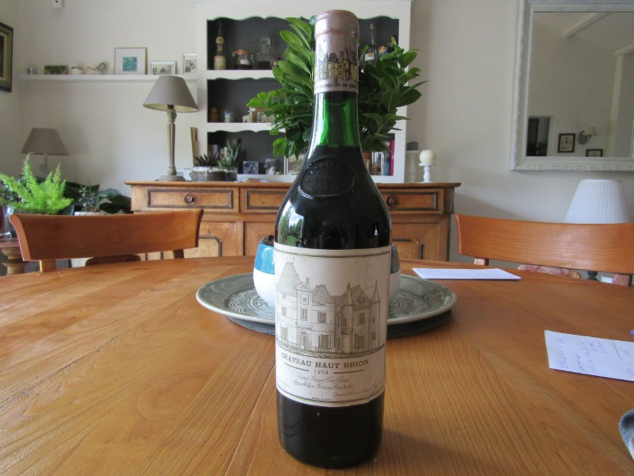 château Haut Brion, Pessac-Léognan, 1974