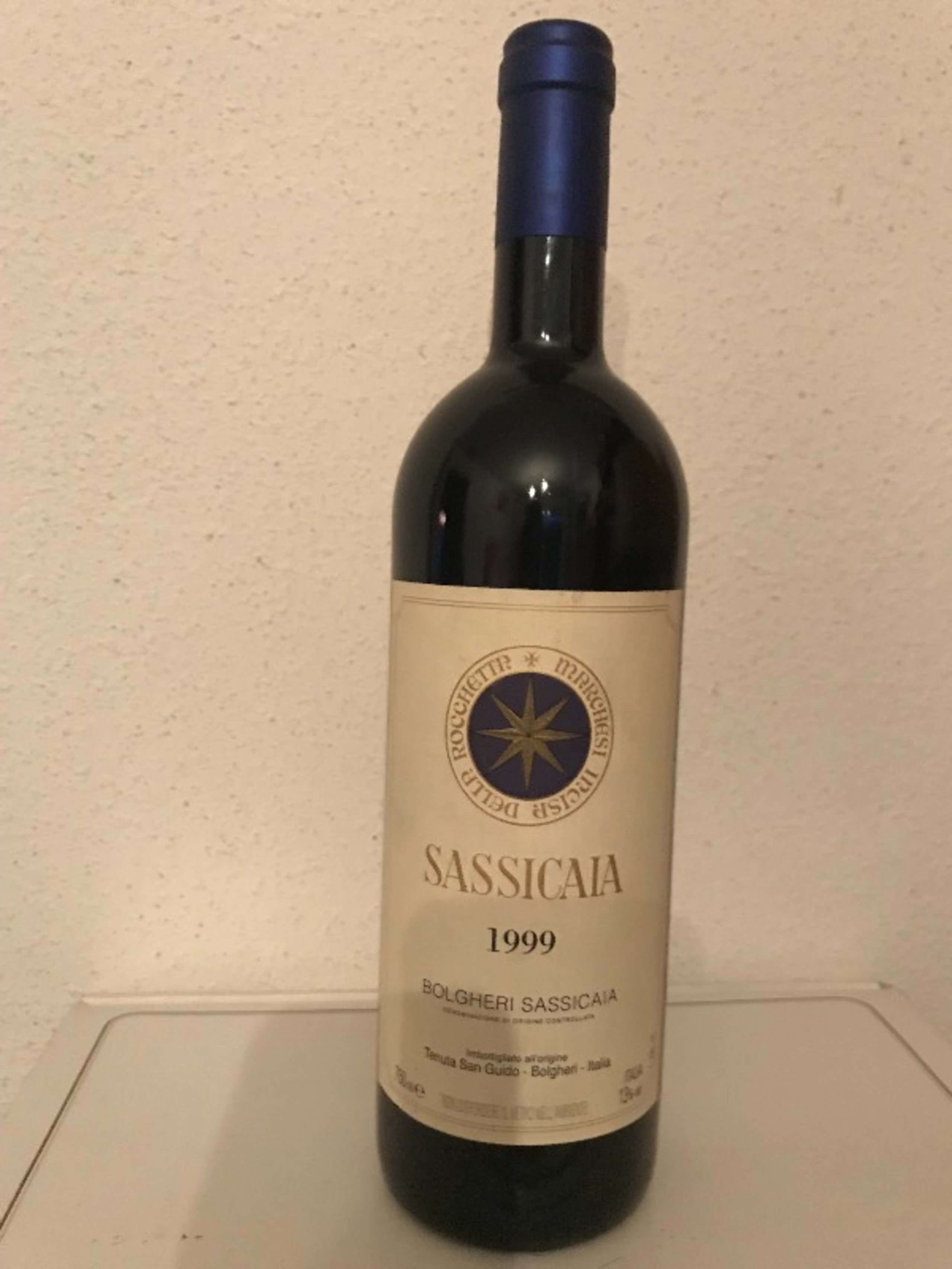 Bolgheri,  Sassicaia, 1999