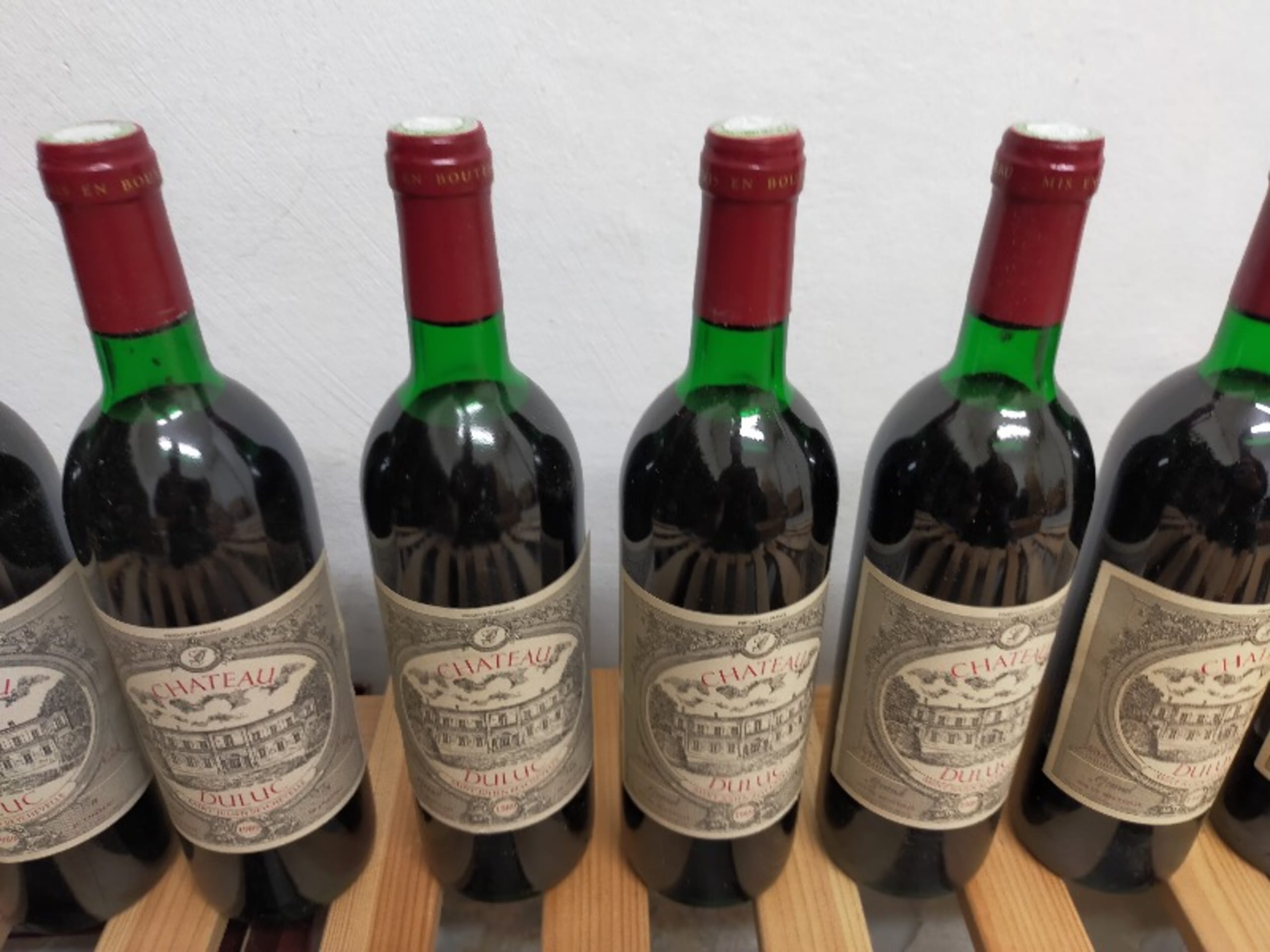 10 x CHATEAU DULUC DE BRANAIRE DUCRU, Saint-Julien, 1989