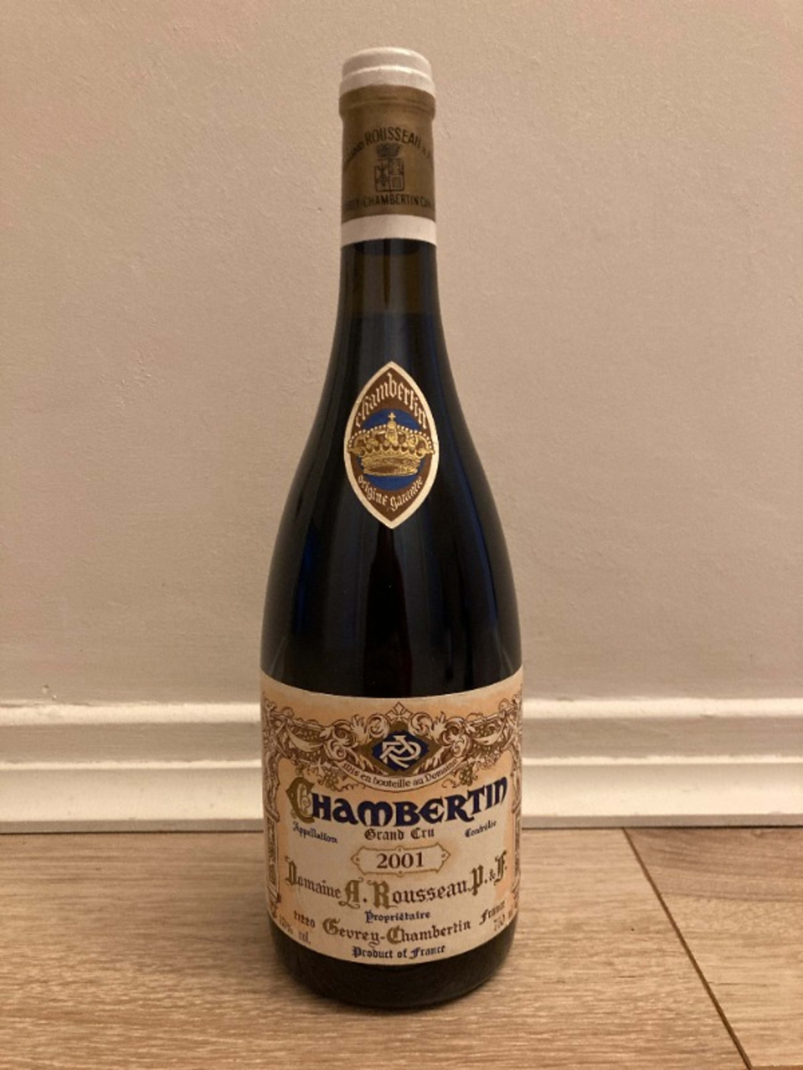 Chambertin, Domaine Armand Rousseau, 2001