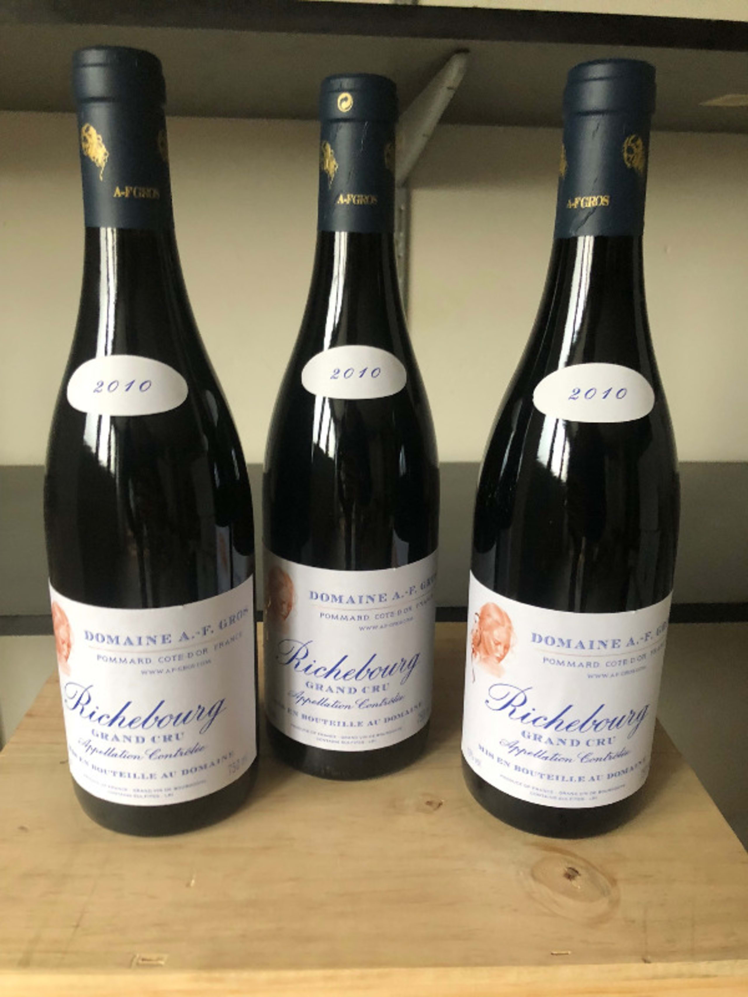 6 x Richebourg, A-F gros, 2010