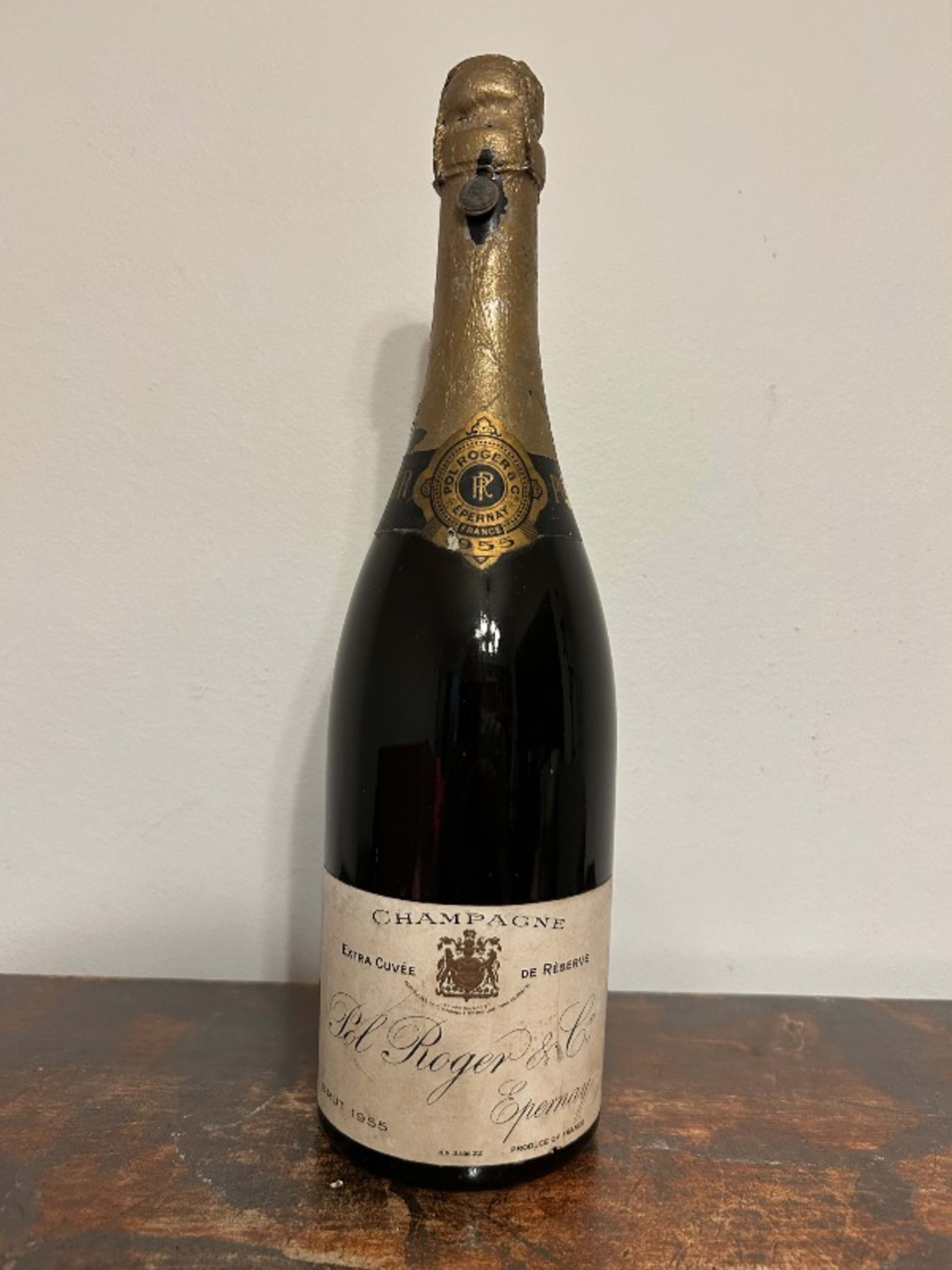 Pol Roger, Extra Cuvée de Resèrve, Champagne, 1955