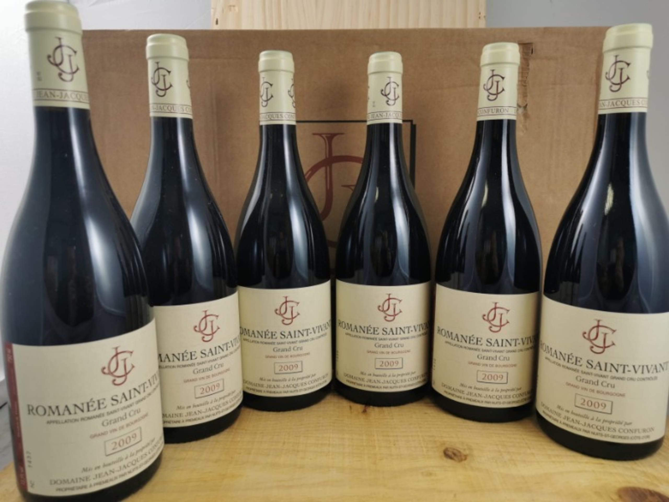 6 x Romanée-Saint-Vivant, 2009, Grand Cru, Domaine Jean Jacques Confuron