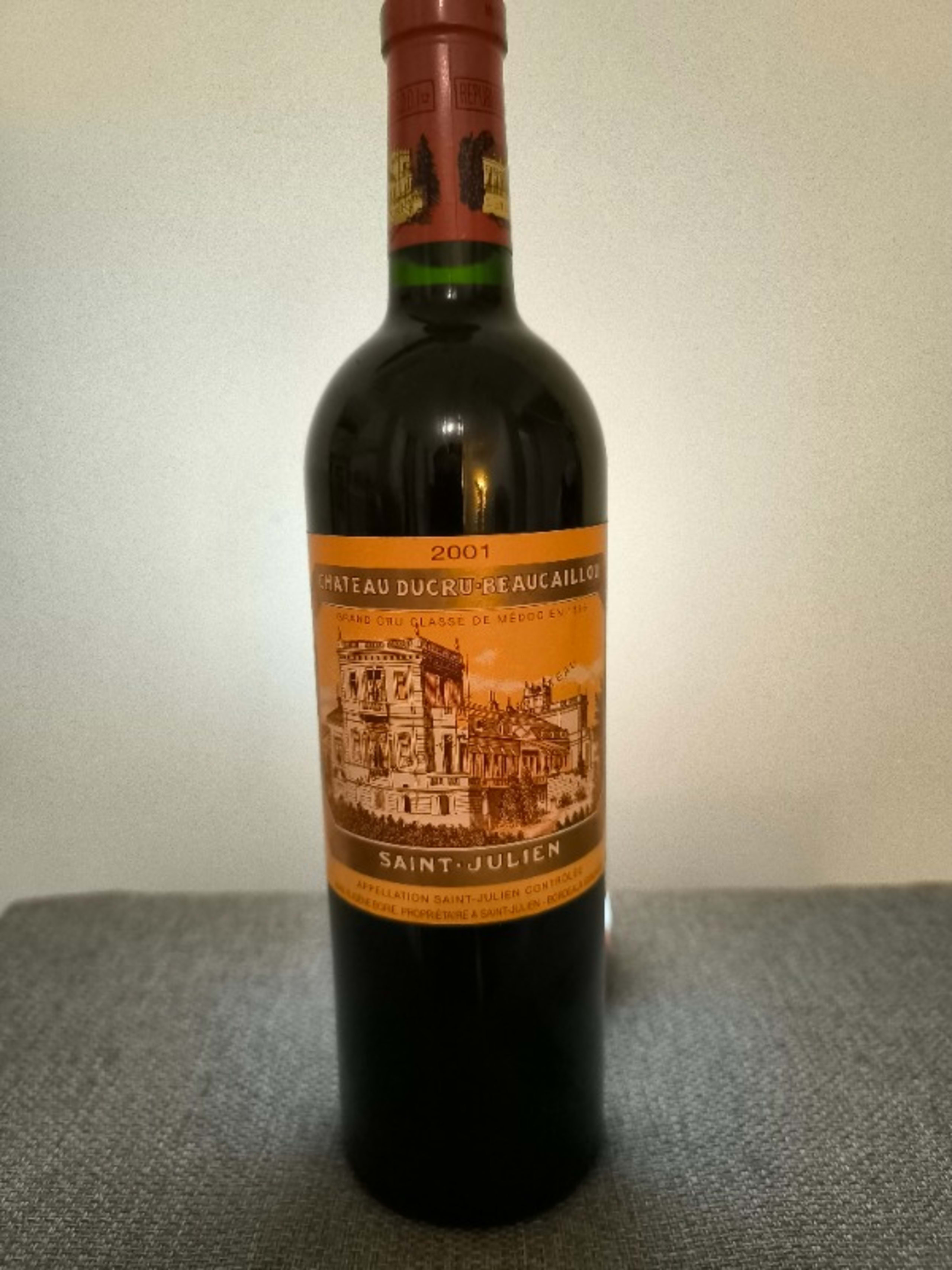 Château Ducru-Beaucaillou, Saint-Julien, 2001