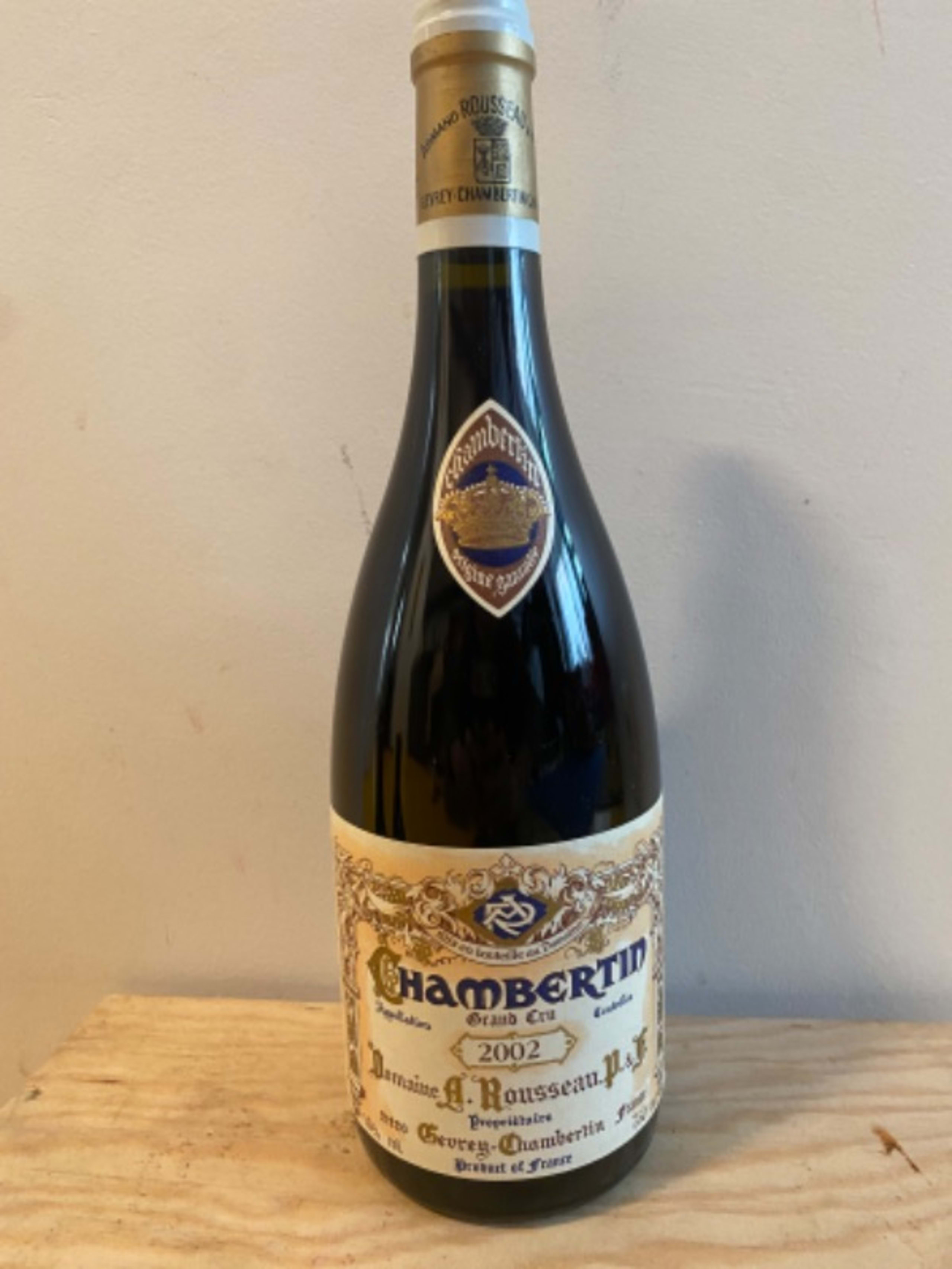 Chambertin, Grand Cru, Domaine Armand Rousseau, 2002
