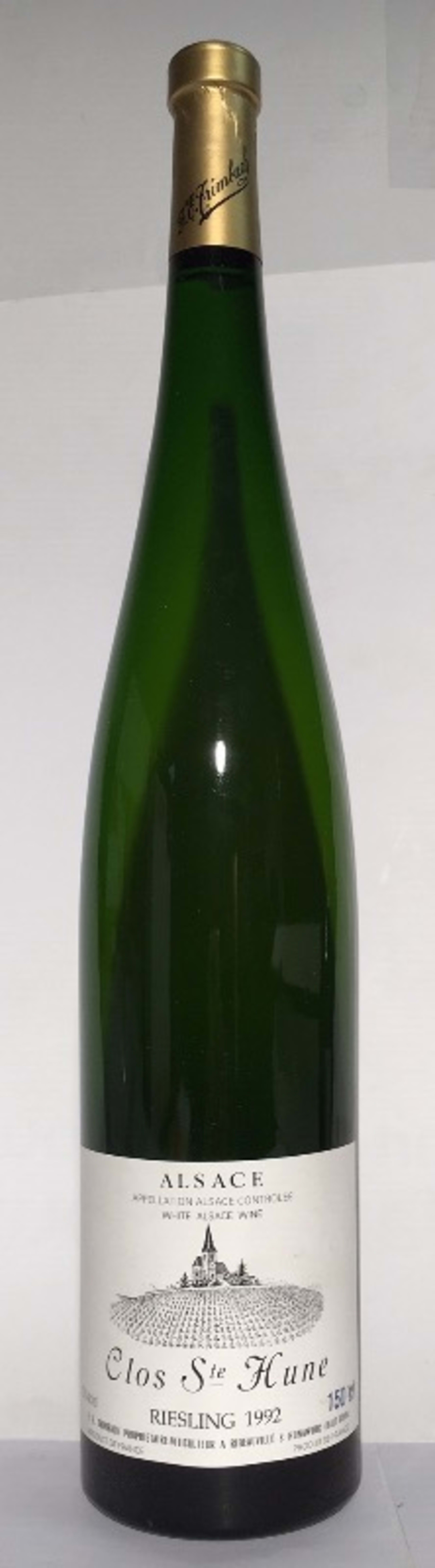 Clos Sainte hune, Maison Trimbach, Alsace Riesling, 1992 (Magnum)