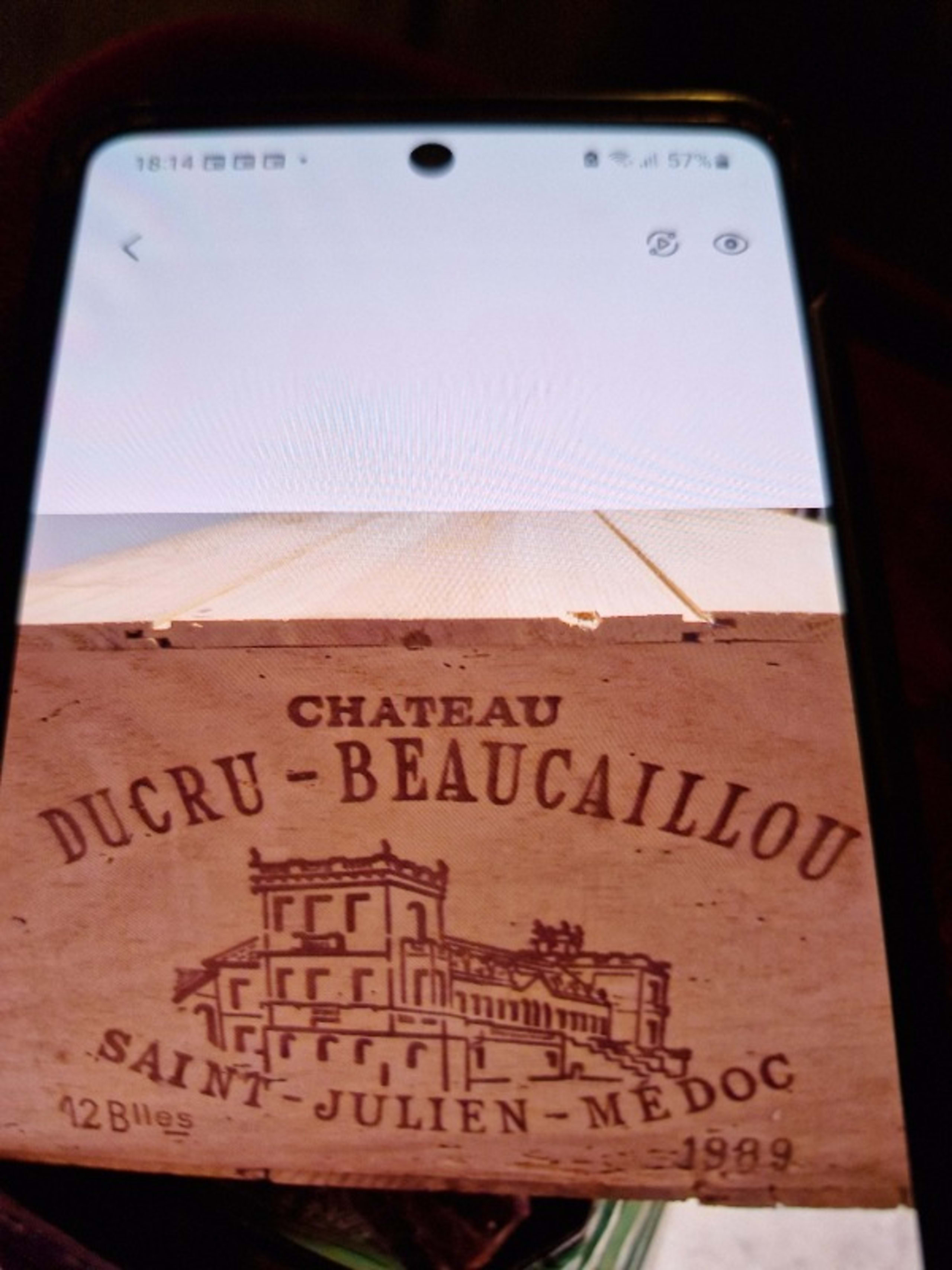 CBO/OWC12 x Château Ducru-Beaucaillou, Saint-Julien, 1989