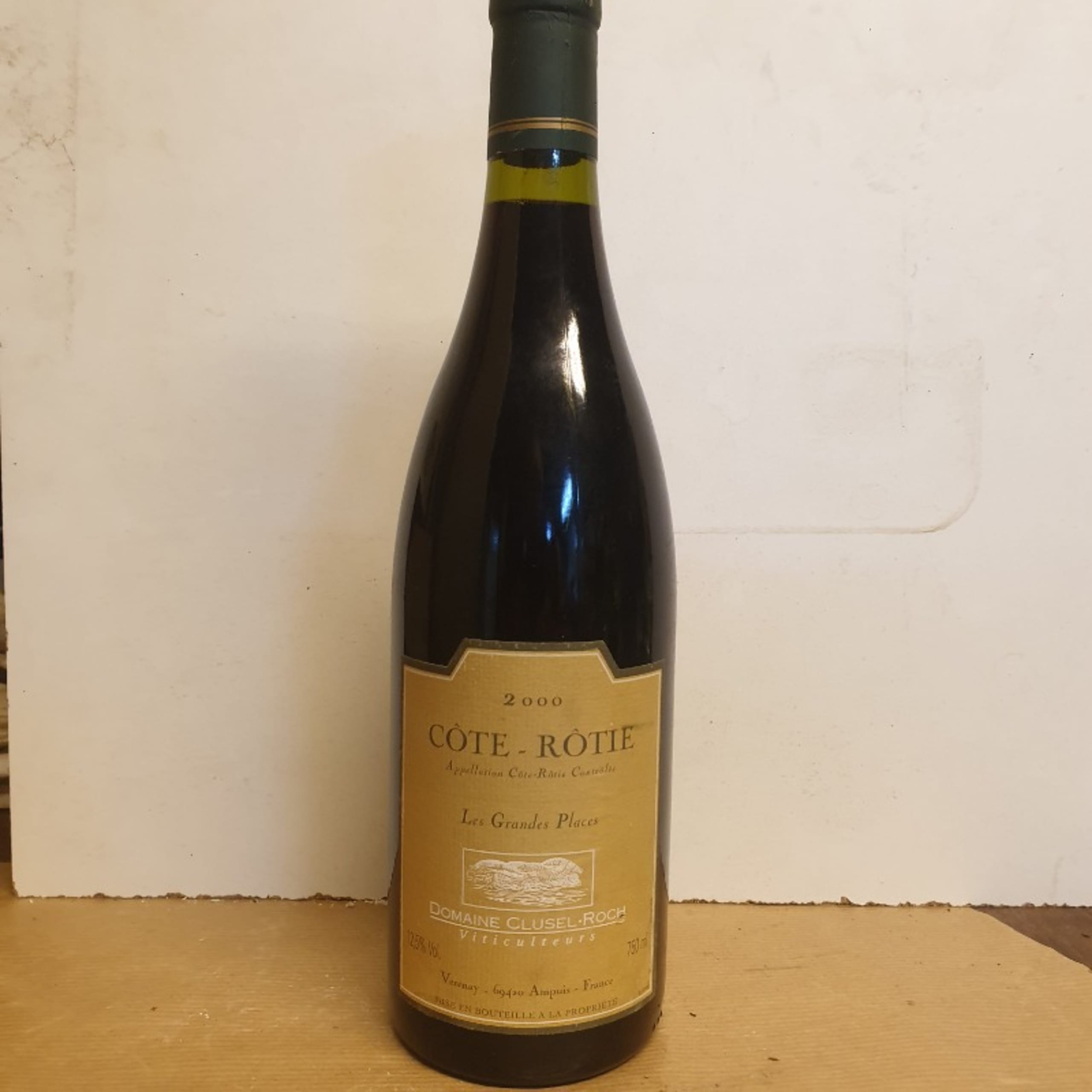 Côte-Rôtie, Les Grandes Places, domaine clusel- roch, 2000