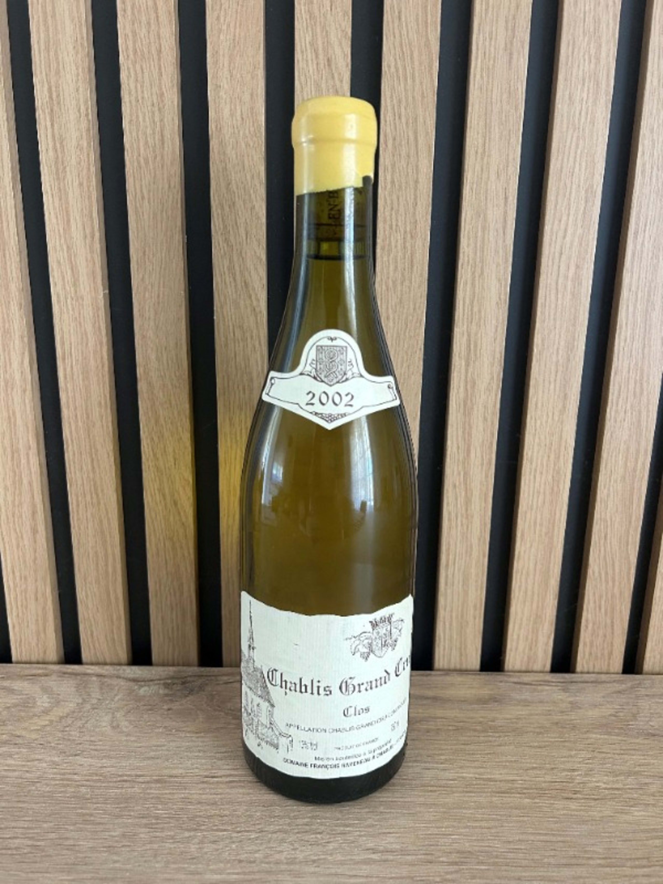 Chablis Grand Cru, Clos, Domaine Francois Raveneau, 2002