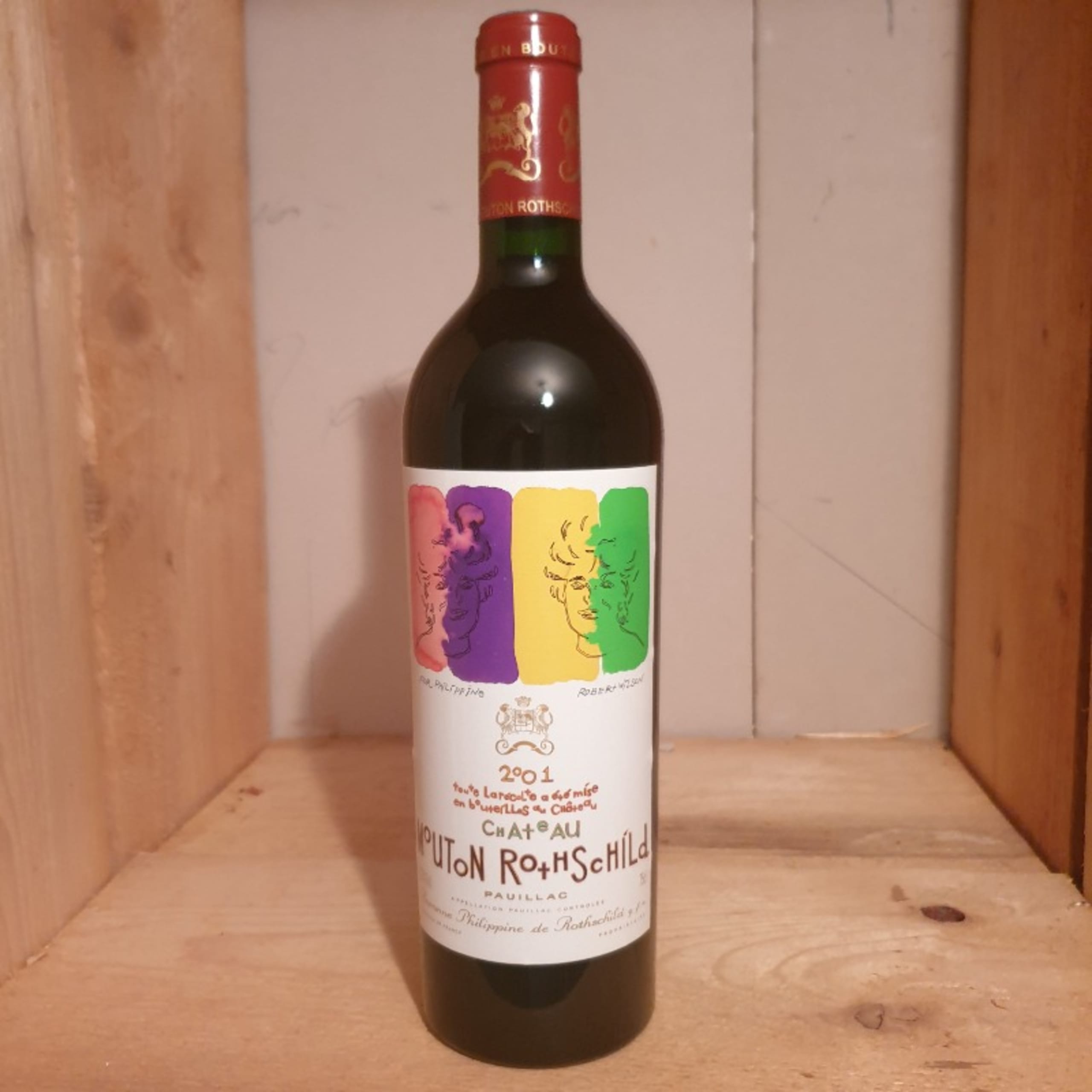 Château Mouton Rothschild, Pauillac, 2001